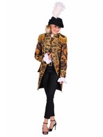 Thetru Jas dame ''Nelson brocaat'', Koper-Zwart