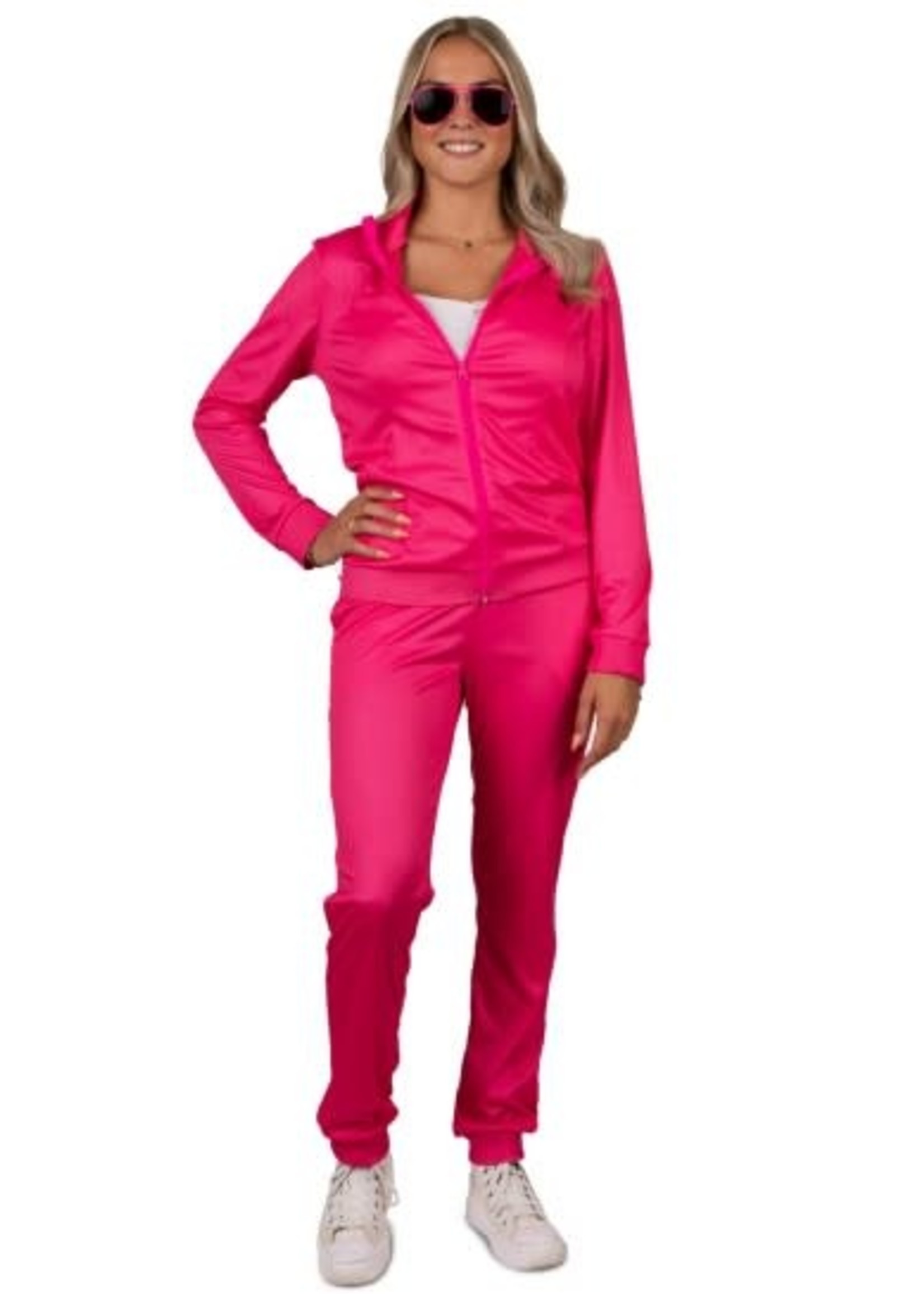 Feestkleding Breda Trainingspak Neon pink dames