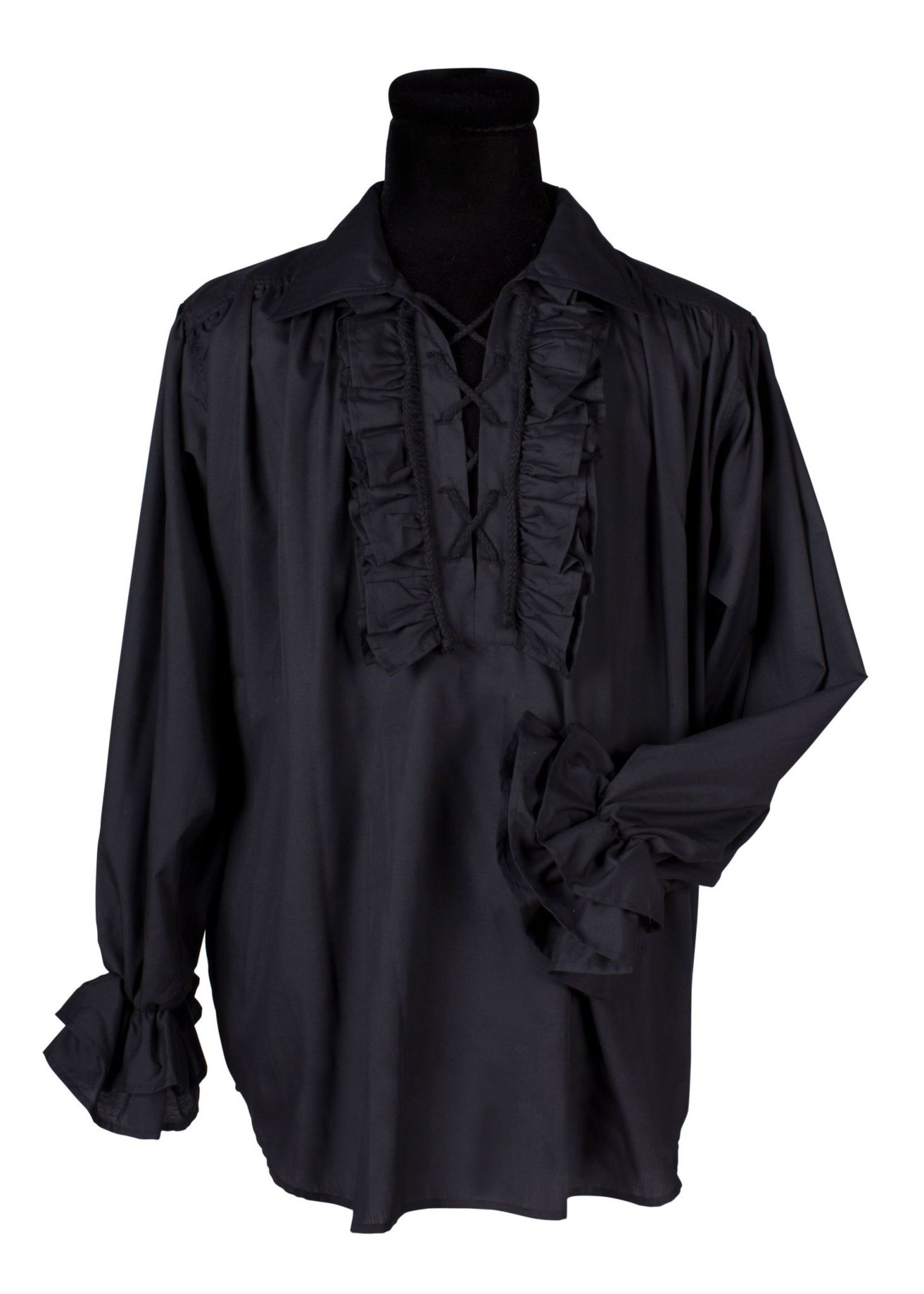 Thetru Blouse Piraten New heren, zwart