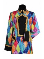 Thetru Jas print dame ''Coloured'', Mix van kleuren