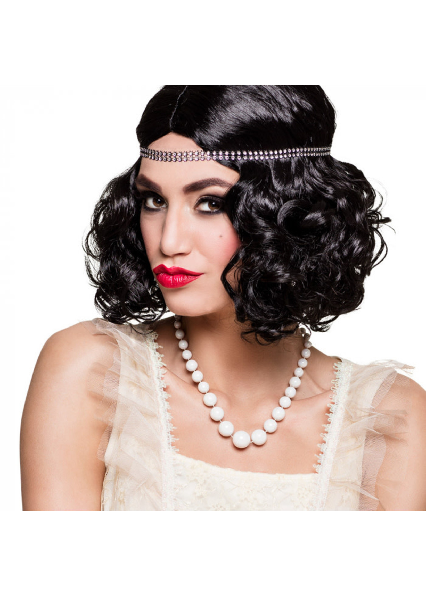 Feestkleding Breda Ketting Parels wit