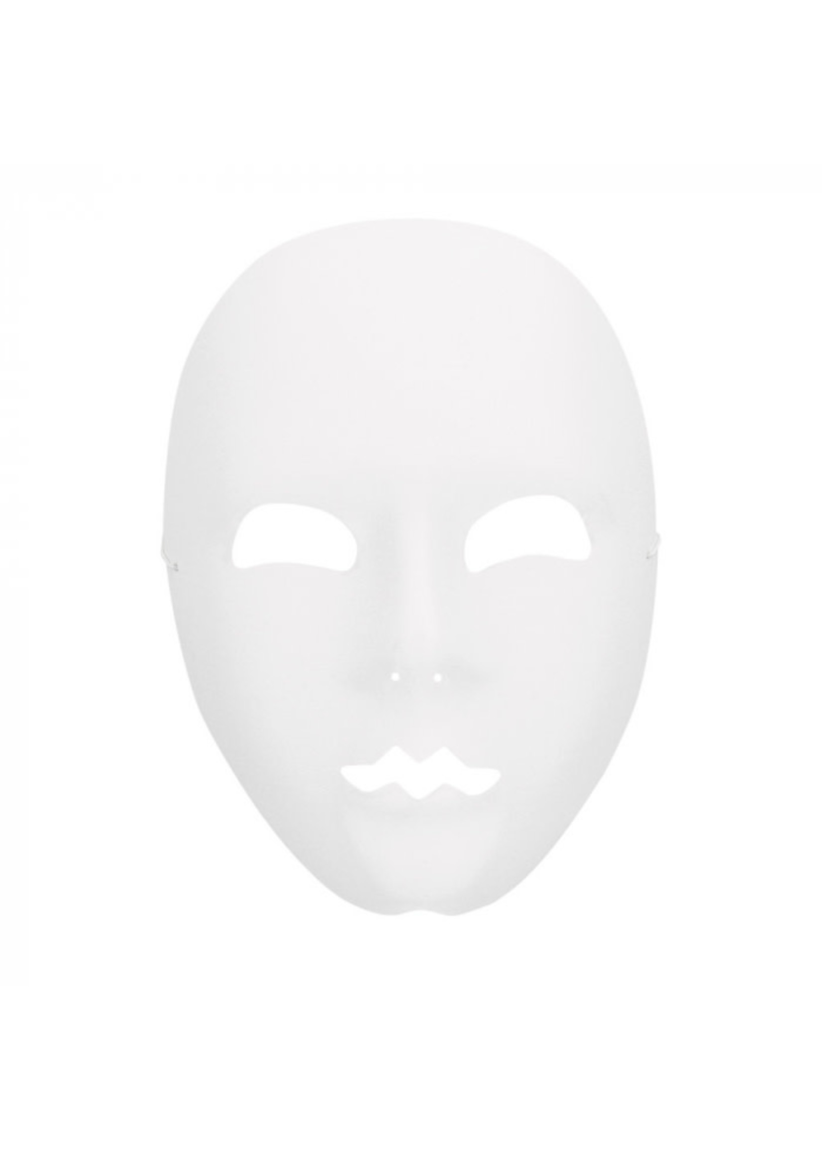 Feestkleding Breda Masker wit