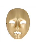 Feestkleding Breda Masker goud