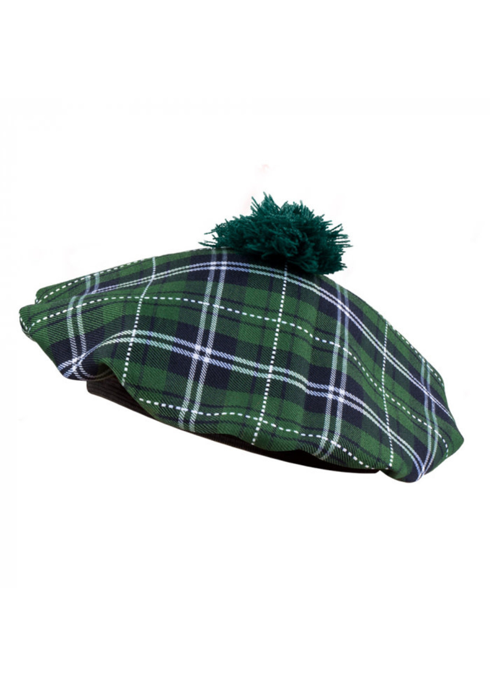 Feestkleding Breda Baret Mrs tartan groen