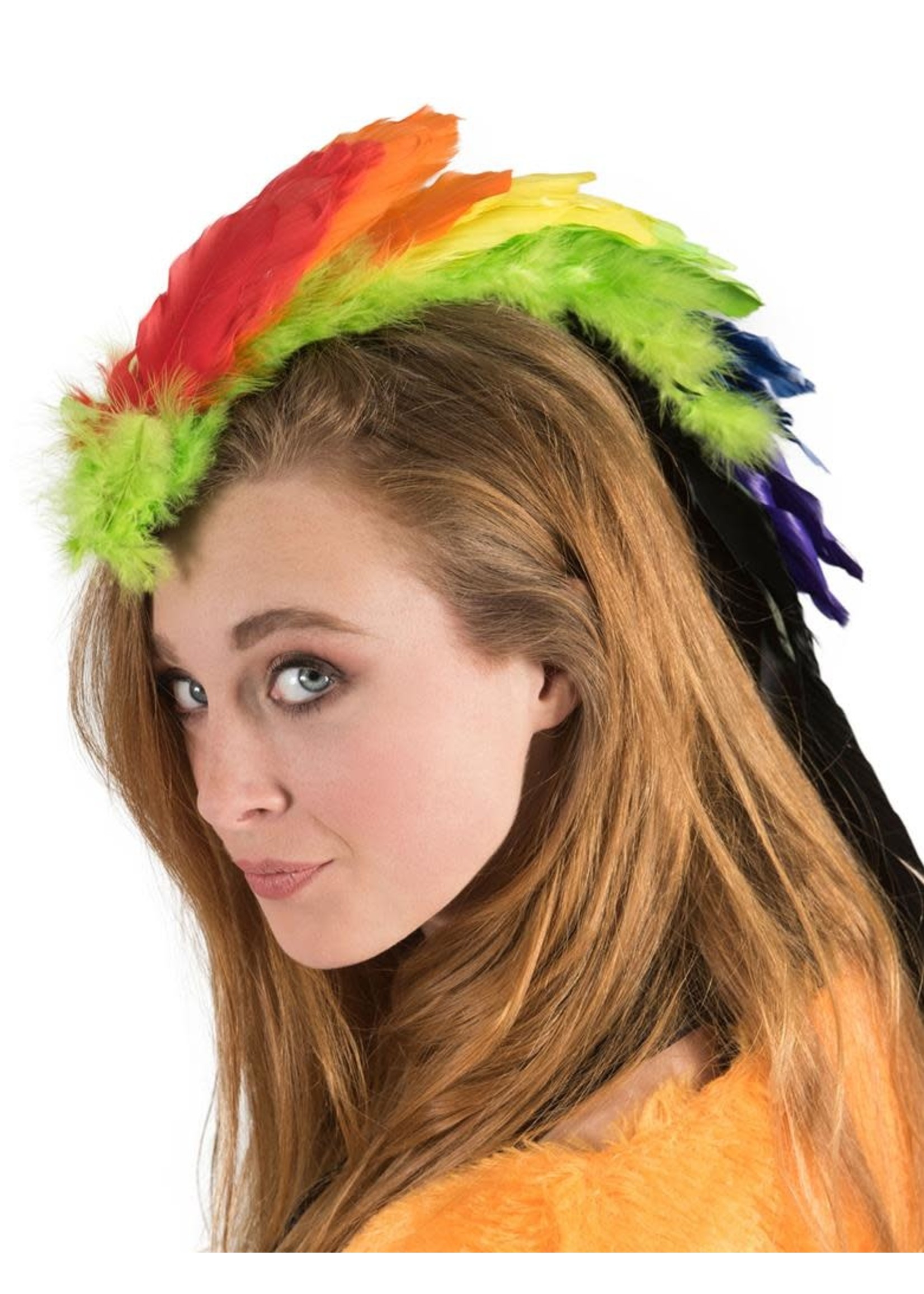 Feestkleding Breda Haarclip Regenboog