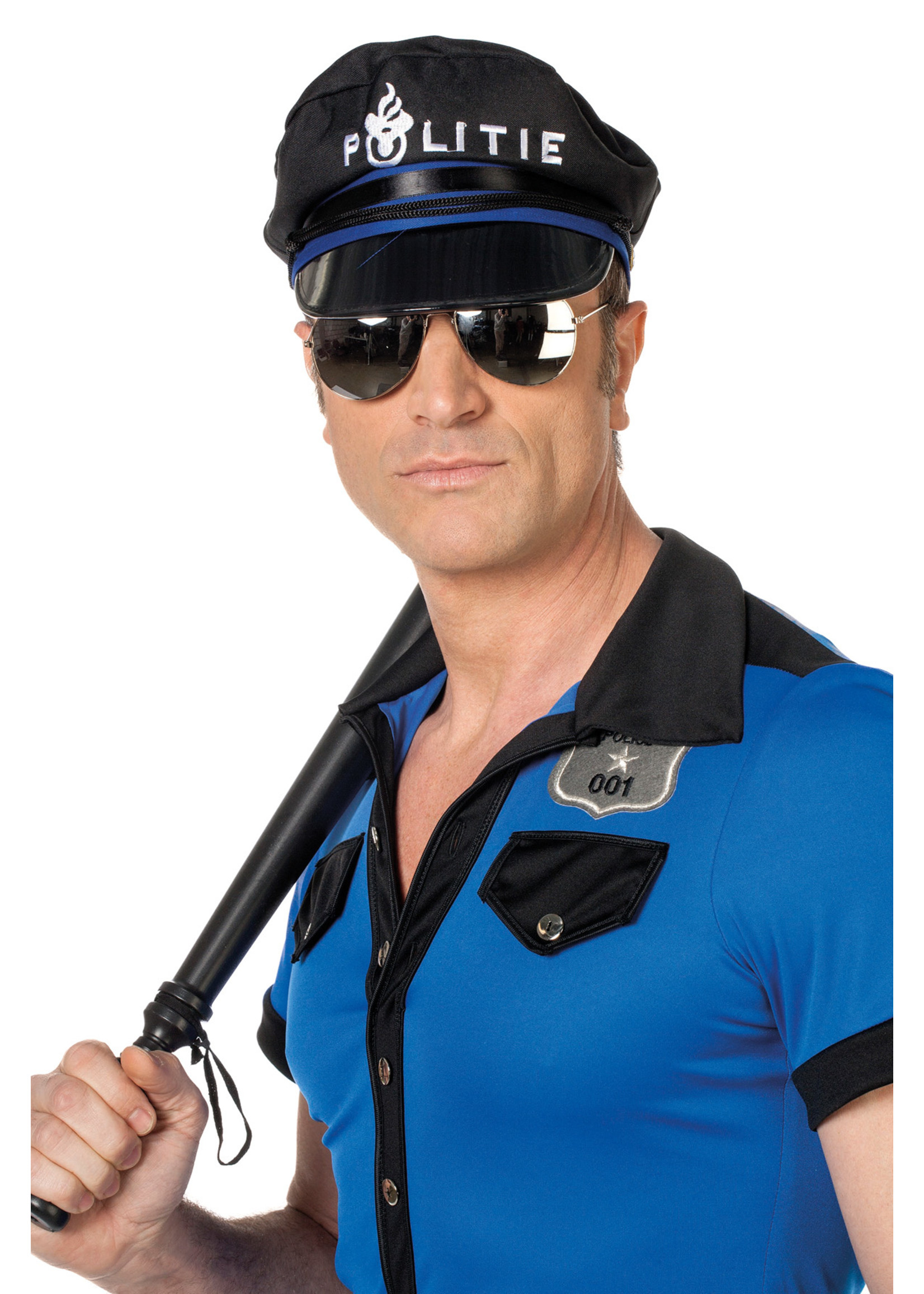 Feestkleding Breda Politie pet heren