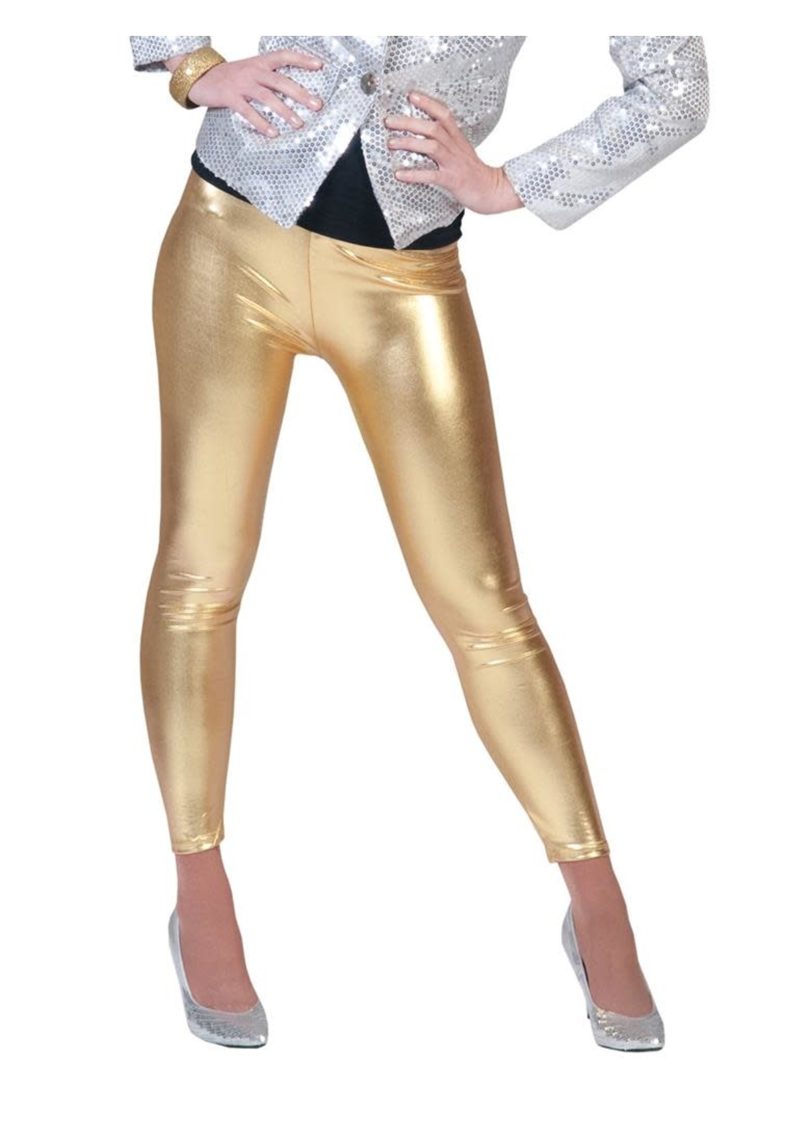 Feestkleding Breda Legging goud