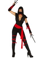 Feestkleding Breda Kostuum Ninja dame