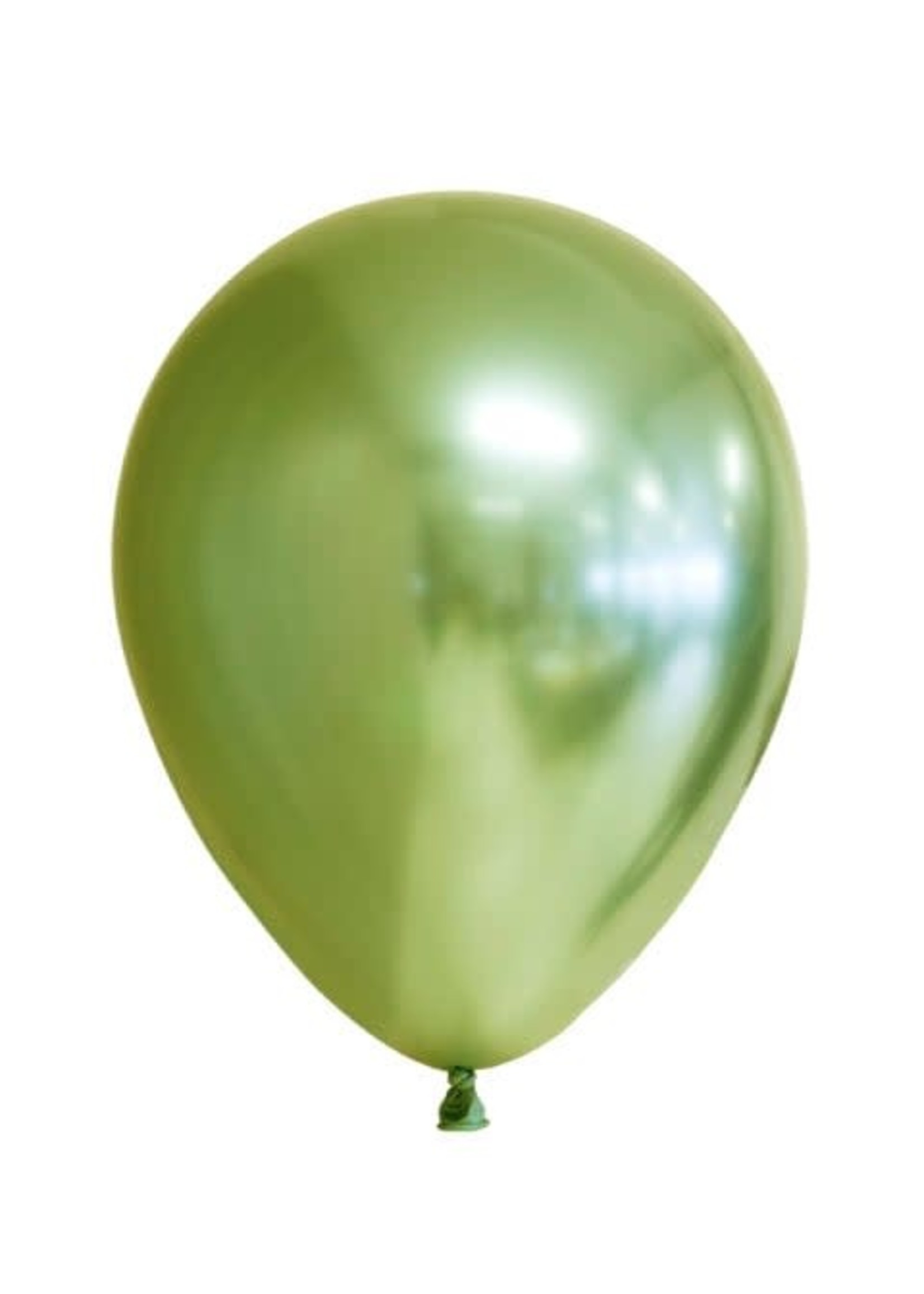 Feestkleding Breda Ballonnen Mirror light green 10 stuks