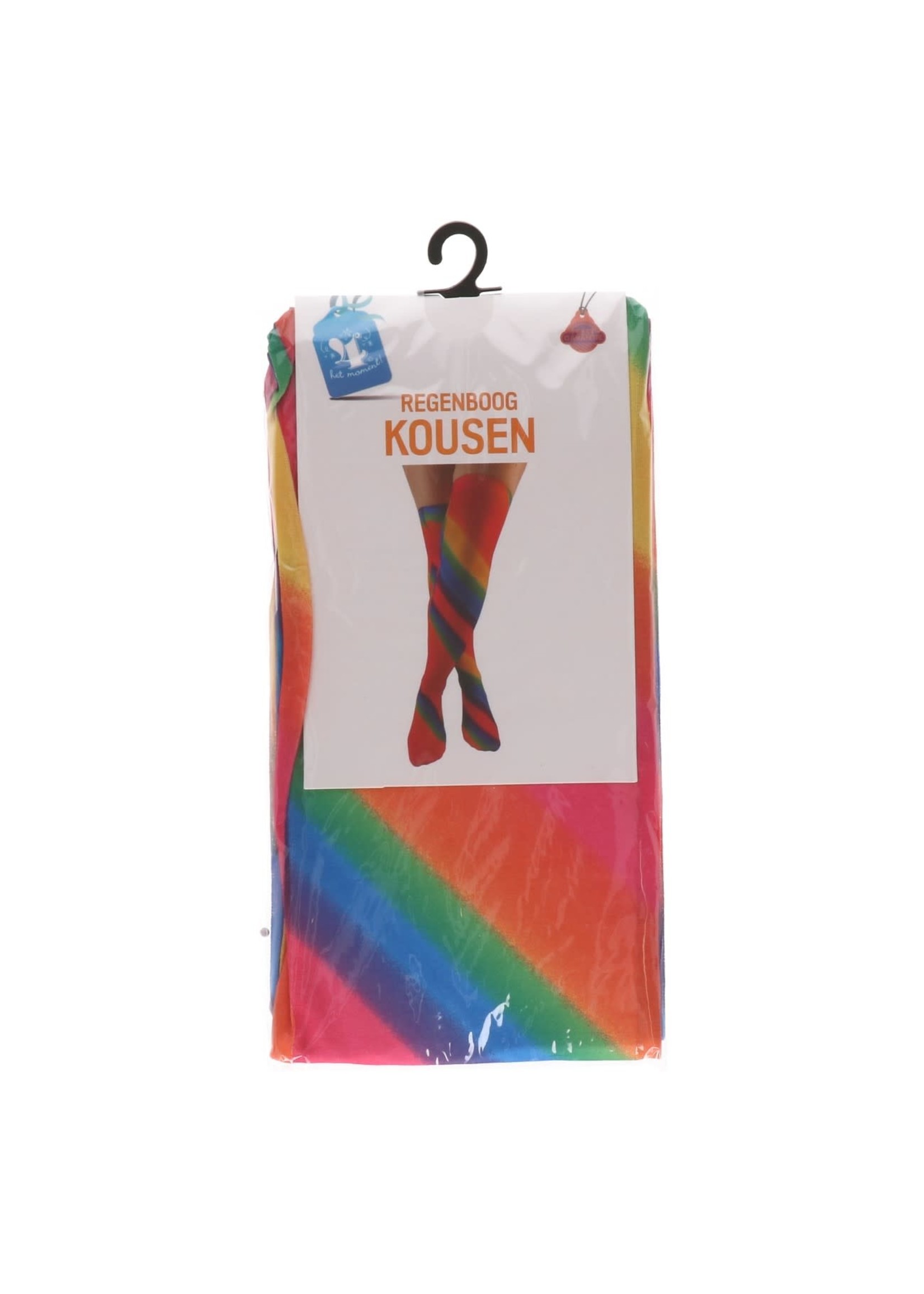 Feestkleding Breda Kousen Regenboog