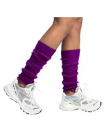 Feestkleding Breda Beenwarmers paars