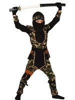 Feestkleding Breda Kostuum Ninja commando kind