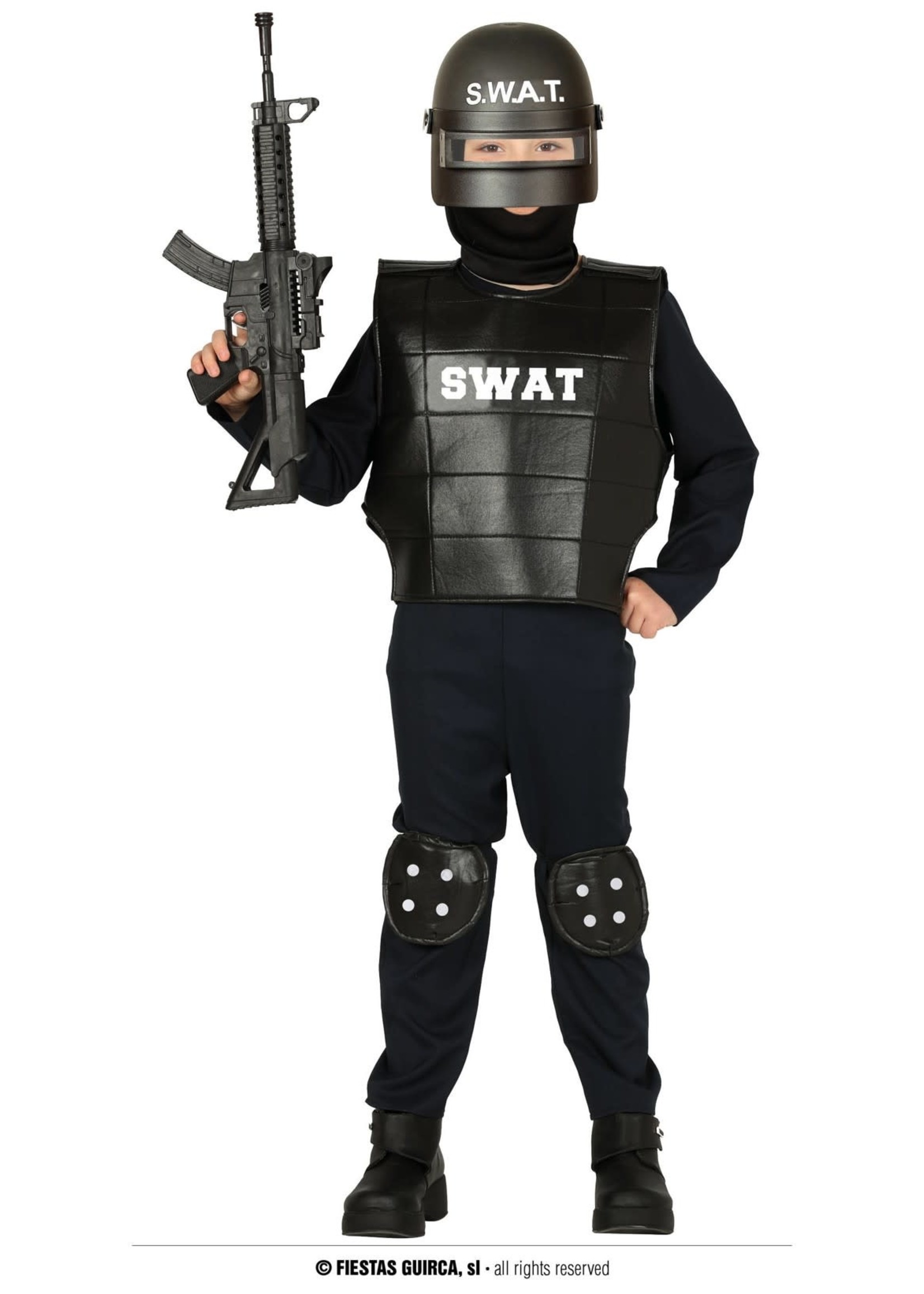 Feestkleding Breda Kinderkostuum Swat