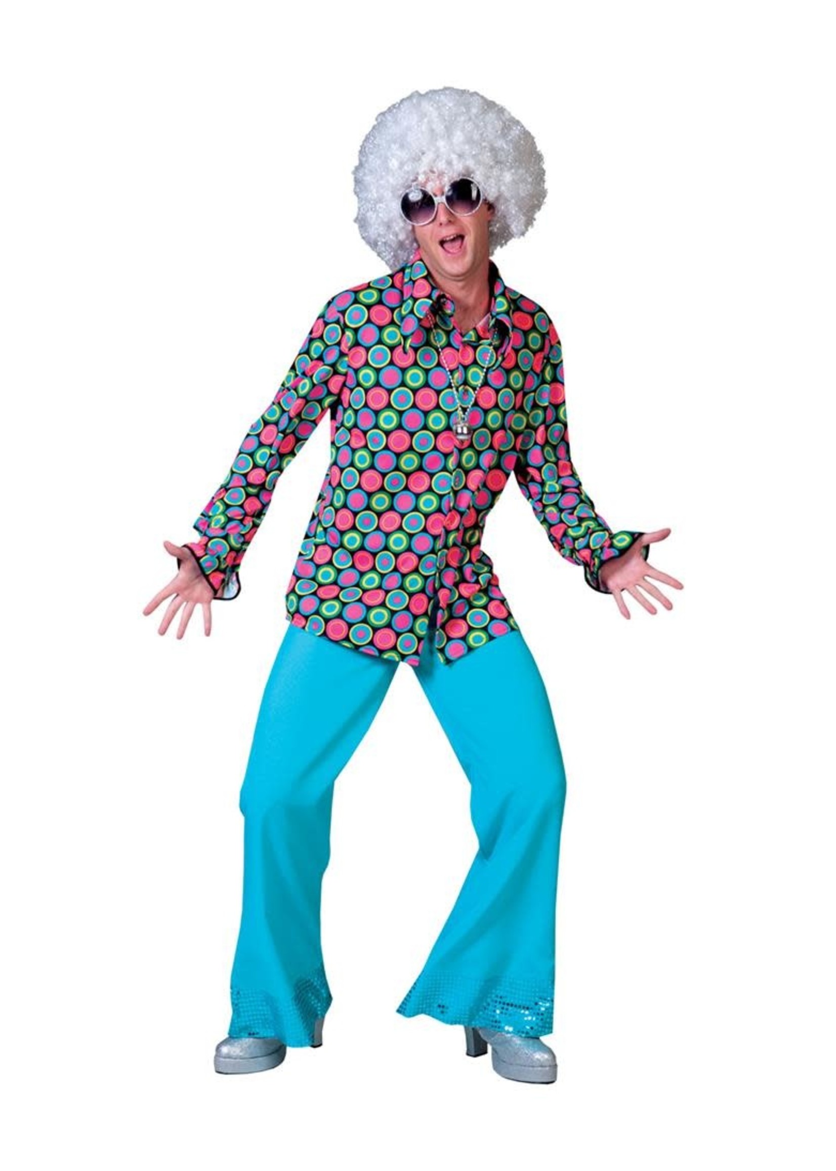 Feestkleding Breda Heren Blouse Met Polka Dots