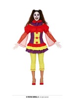 Feestkleding Breda Clown dame volwassenen