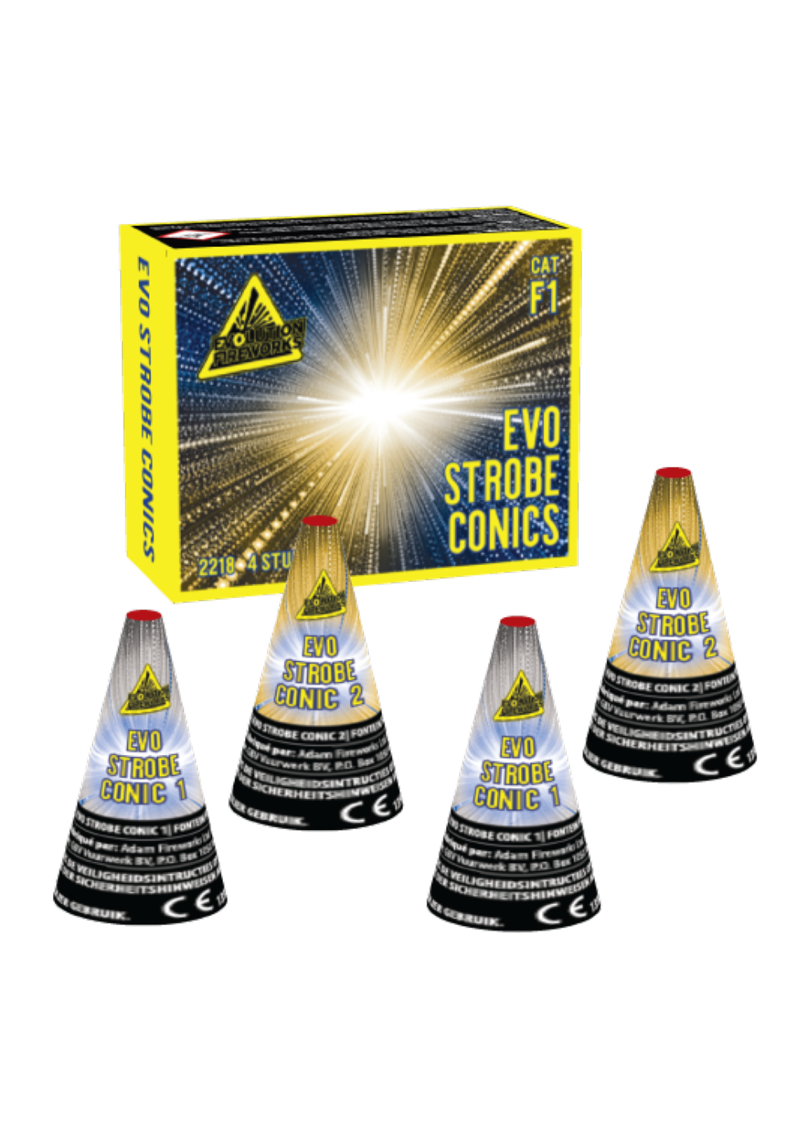 Feestkleding Breda EVO Strobe Conics