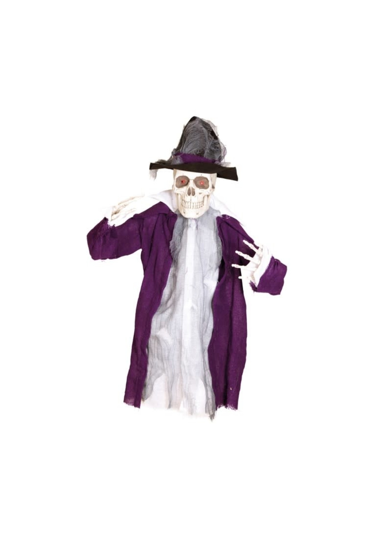 Feestkleding Breda Skelet bewegend met licht en geluid.