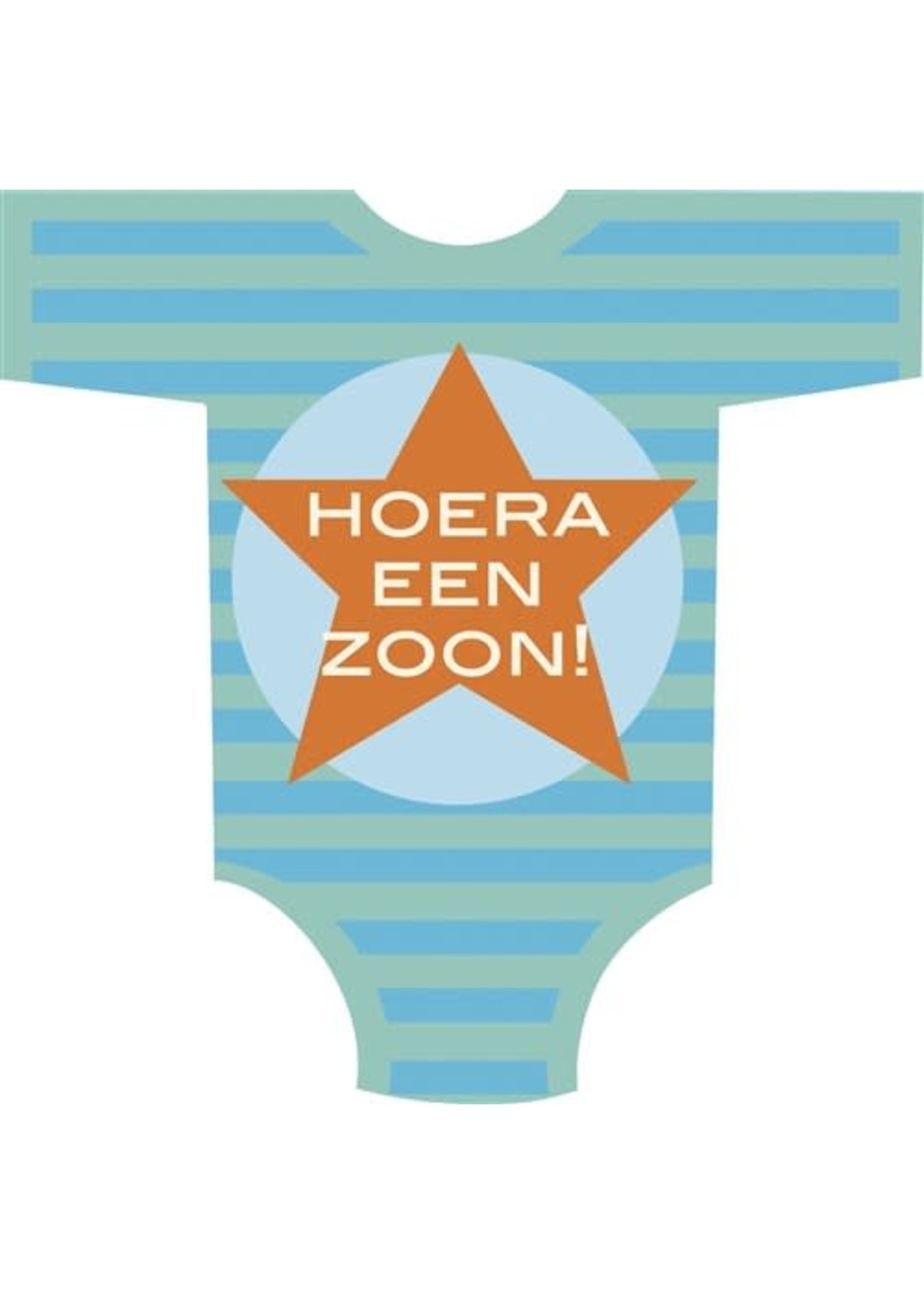 Feestkleding Breda Huldebord hoera een zoon