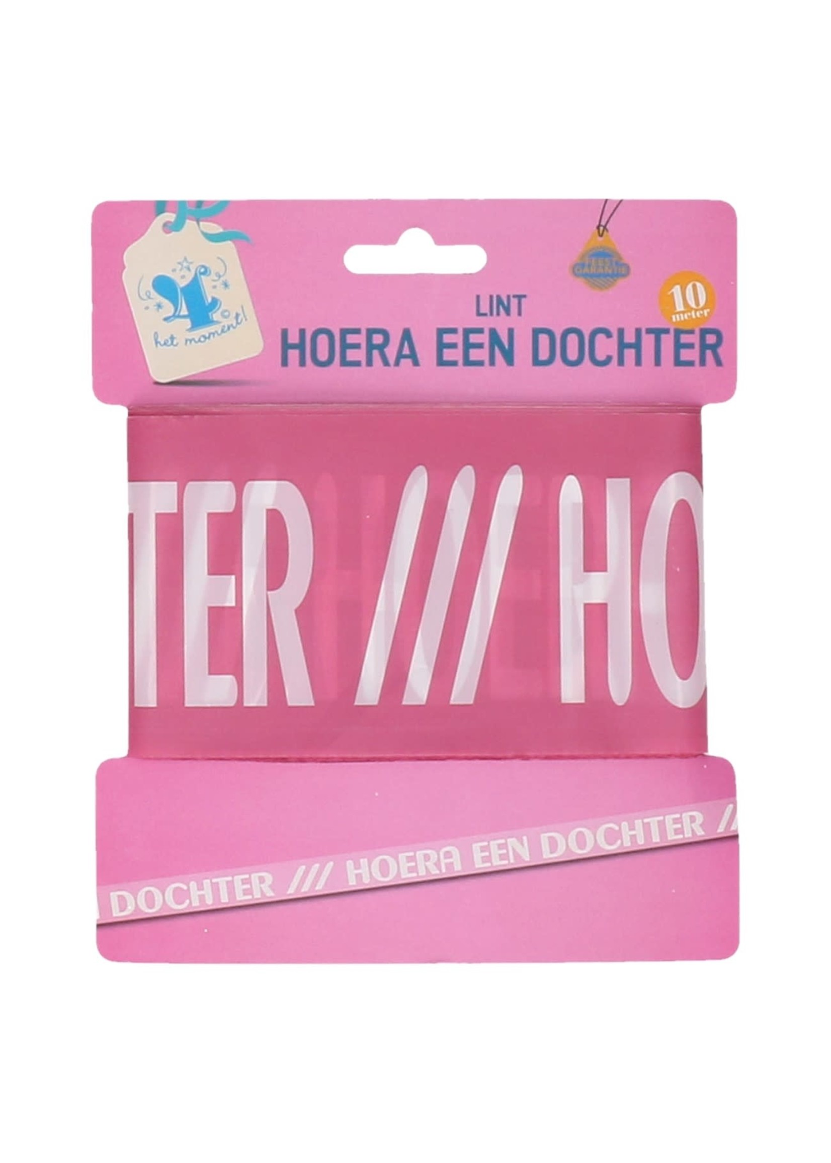 Feestkleding Breda Afzetlint Hoera een dochter