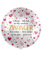 Sempertex Folie ballon zwanger 18 inch / 46 cm