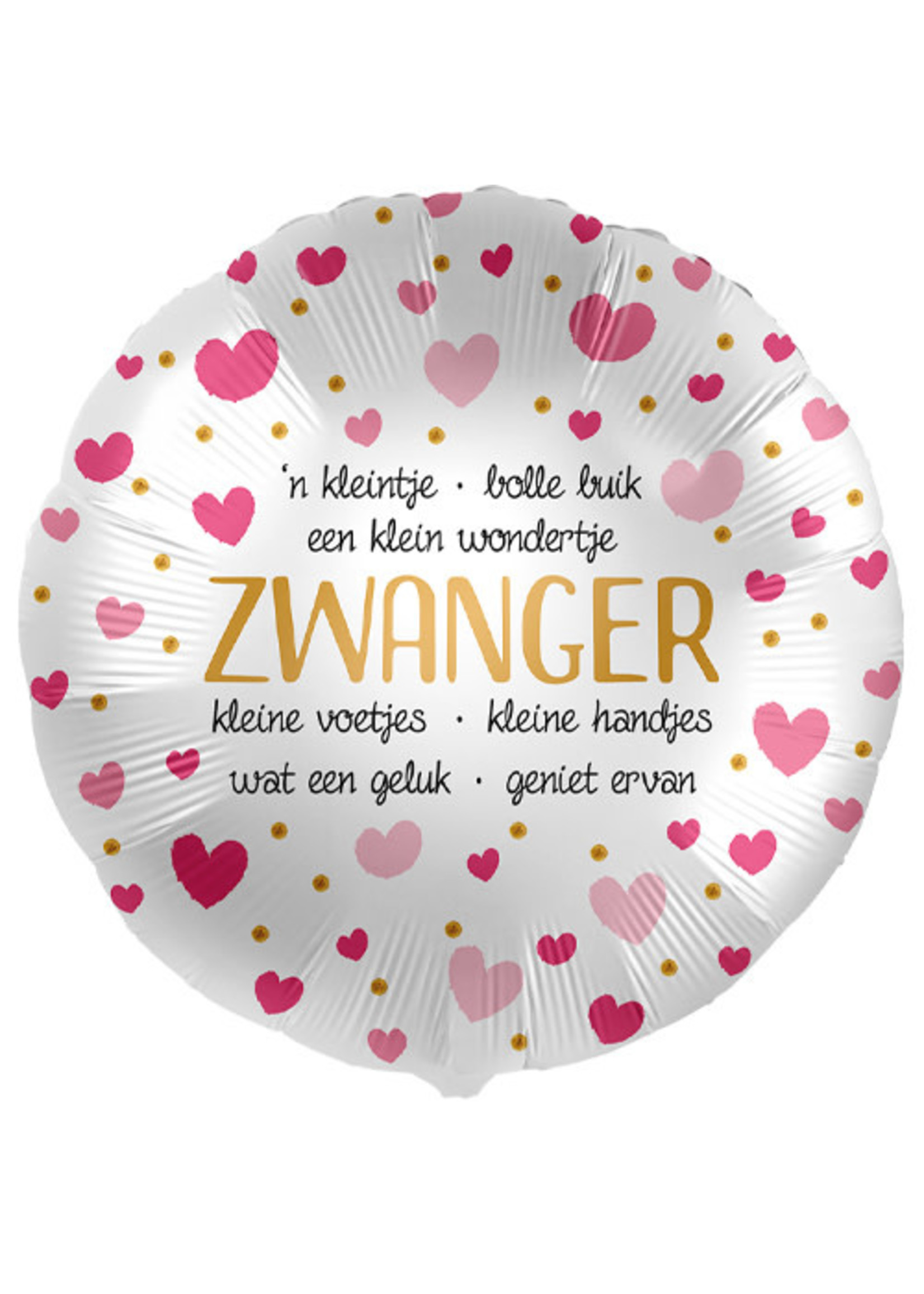 Sempertex Folie ballon zwanger 18 inch / 46 cm