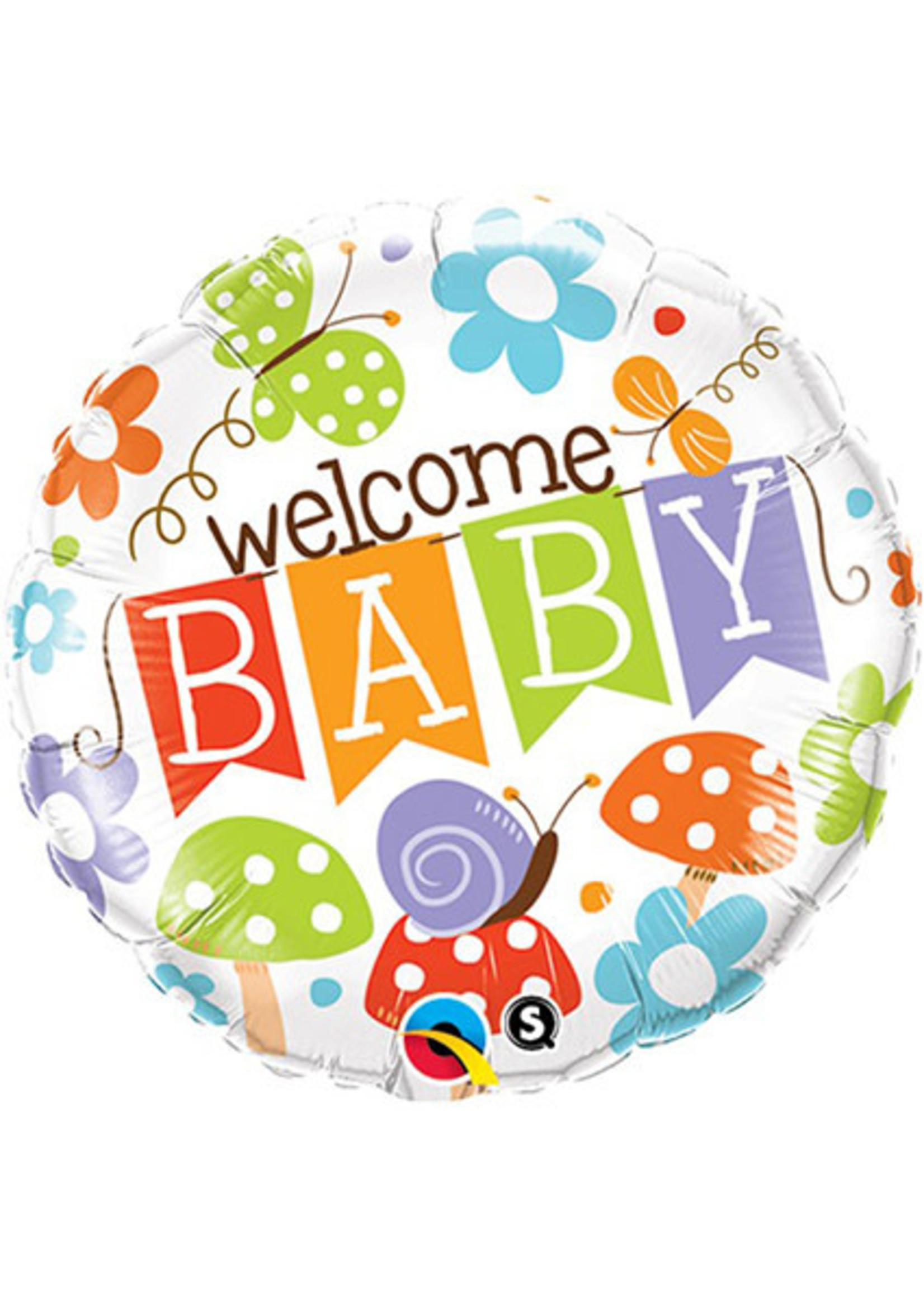Sempertex Folie ballon Welcome Baby