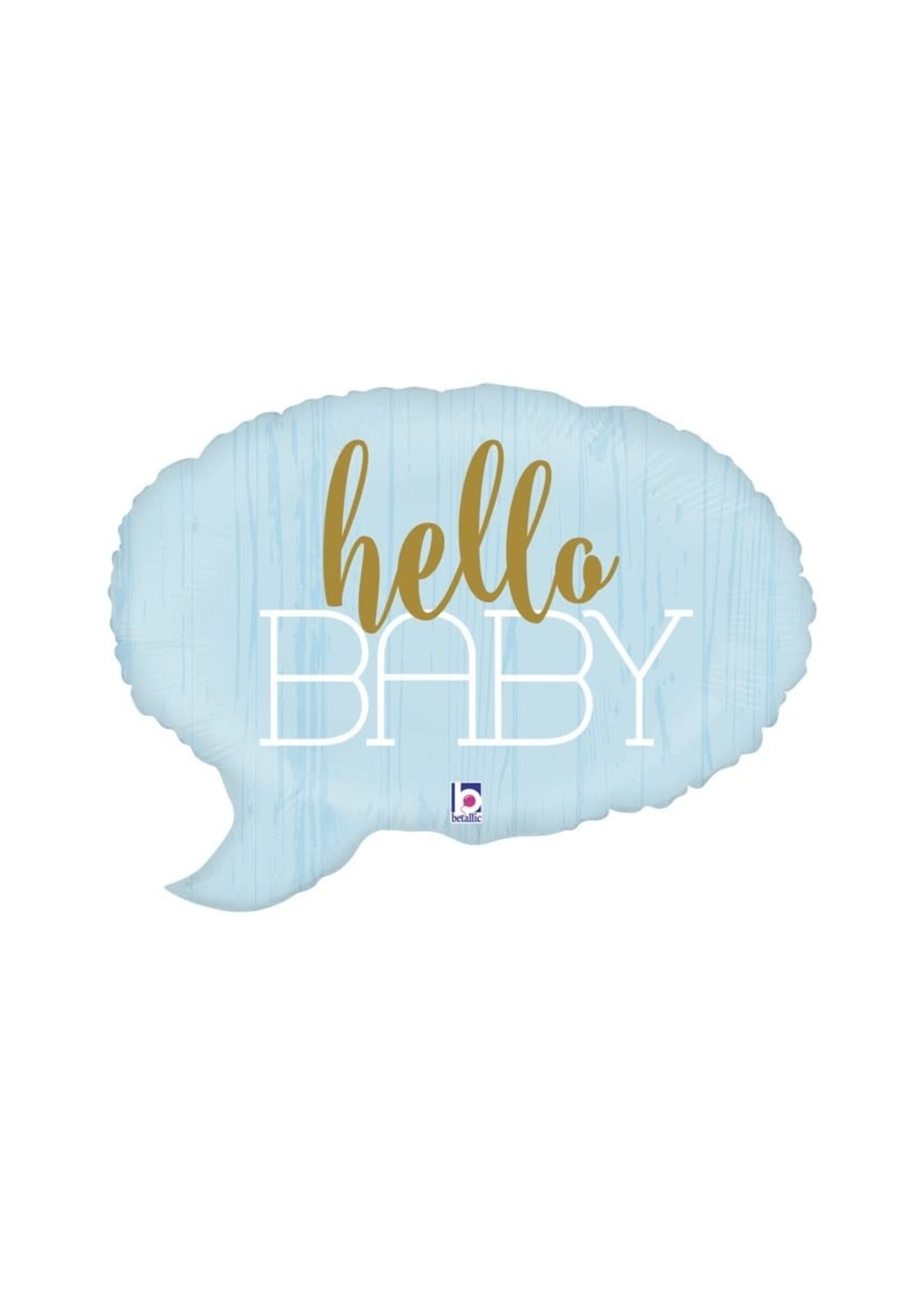 Sempertex Folieballon Spreekwolk Baby Blauw