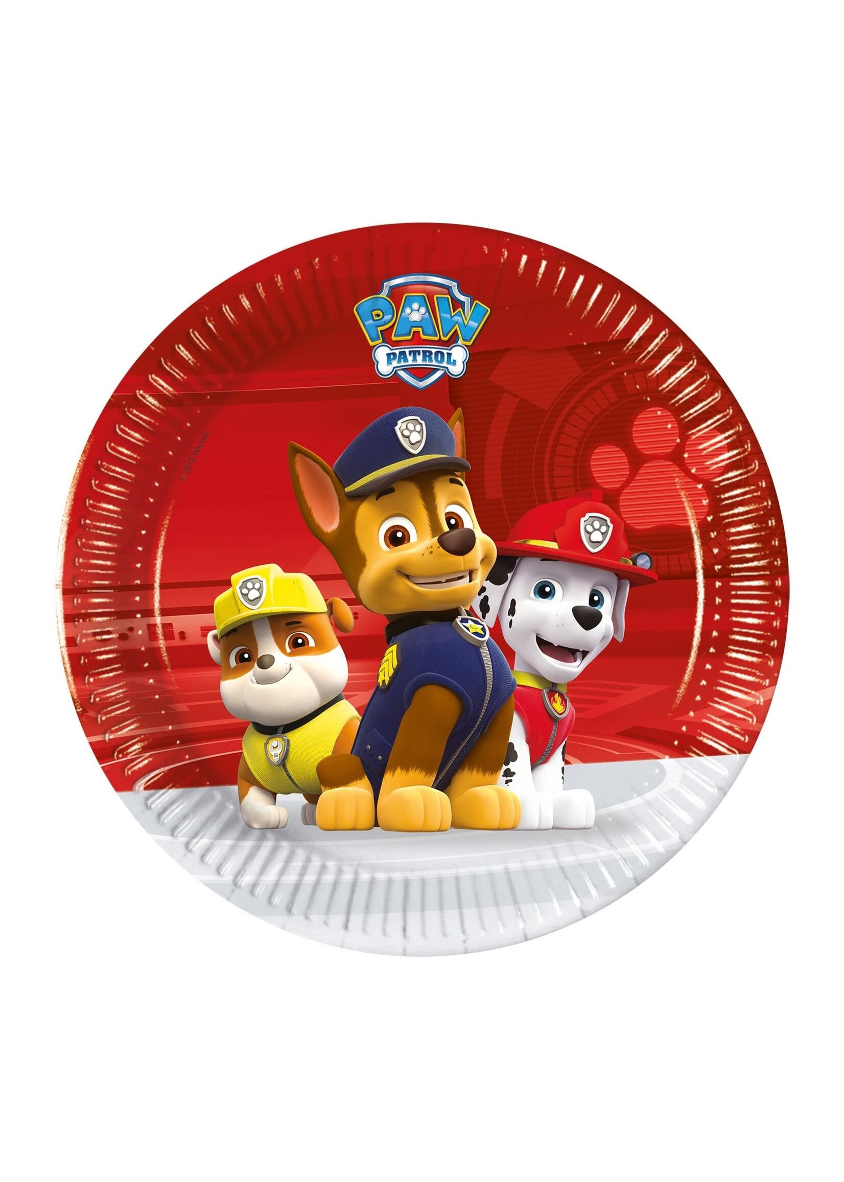 Feestkleding Breda Bordjes medium Paw Patrol 20cm