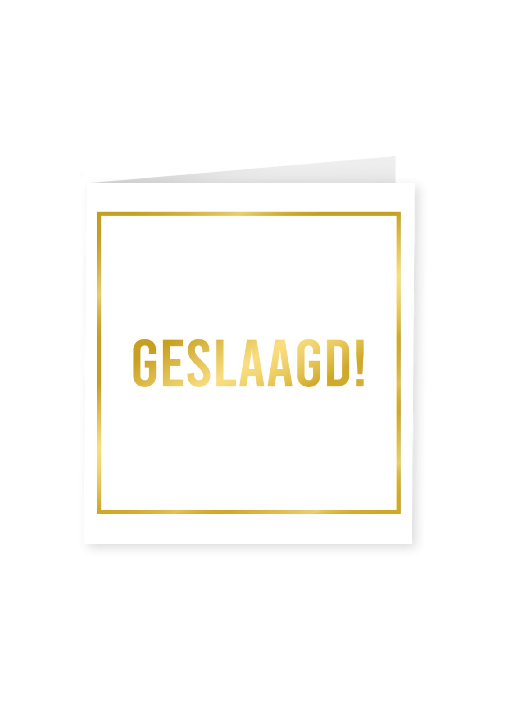 Feestkleding Breda Wenskaart geslaagd