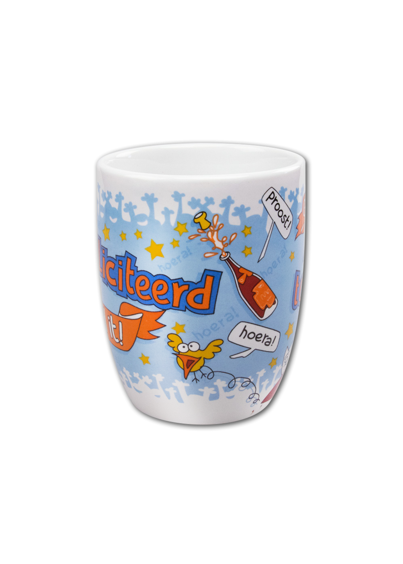 Feestkleding Breda Mok Cartoon Geslaagd Topper