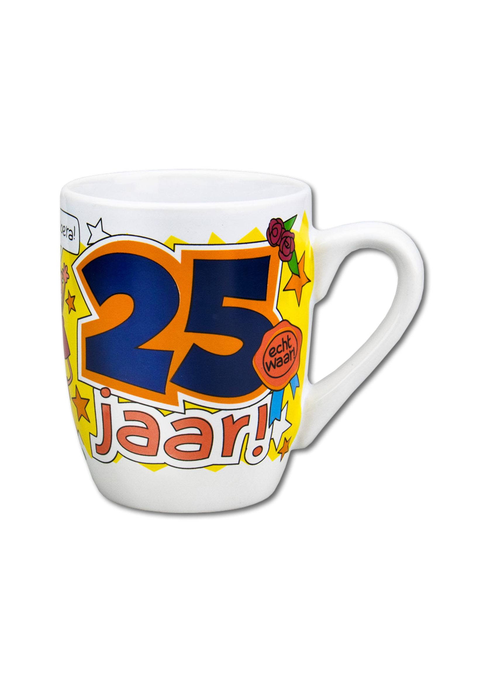 Feestkleding Breda Mok Cartoon 25 jaar