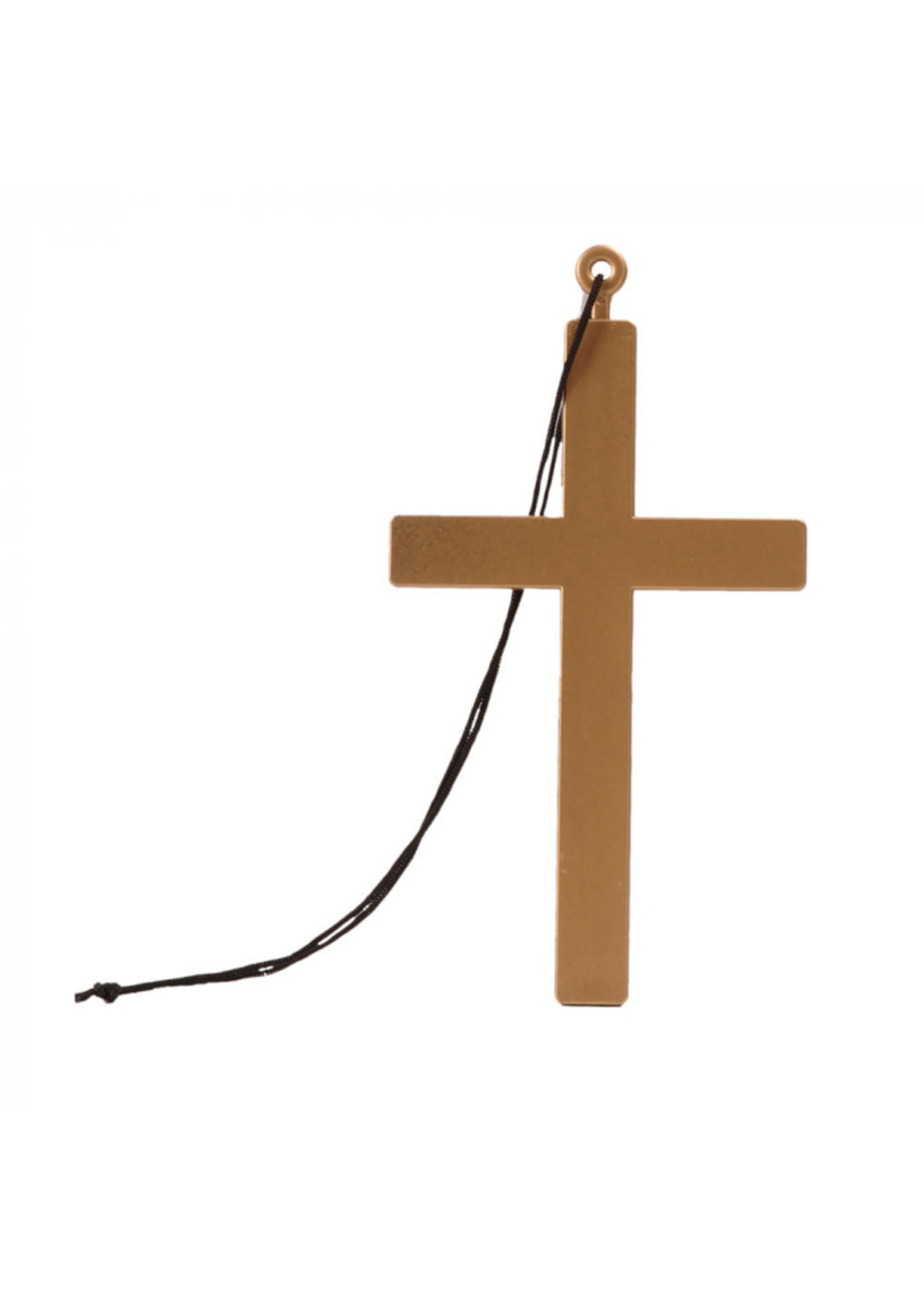Feestkleding Breda Ketting Priester kruis goud