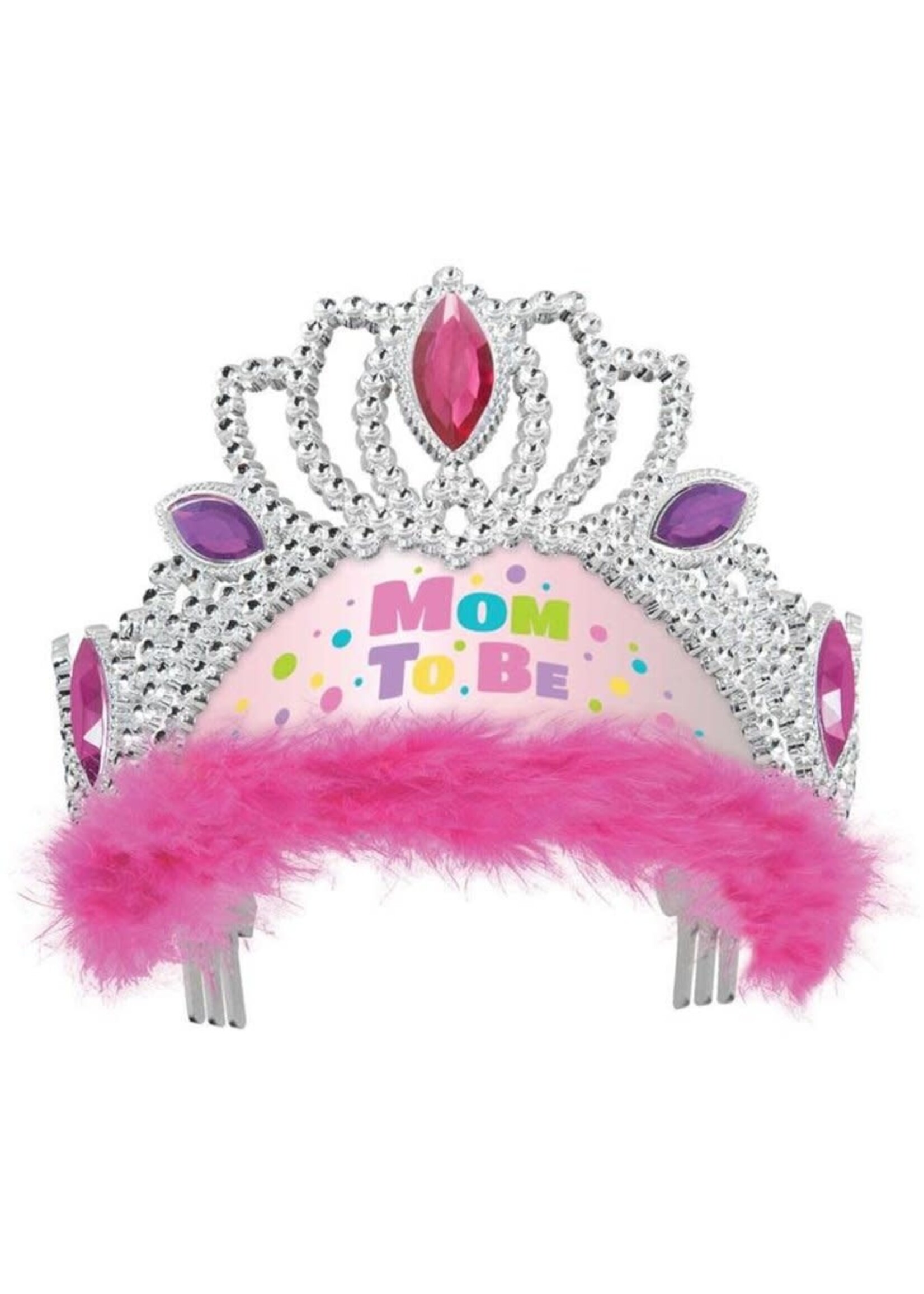 Feestkleding Breda Tiara Mom To Be Roze