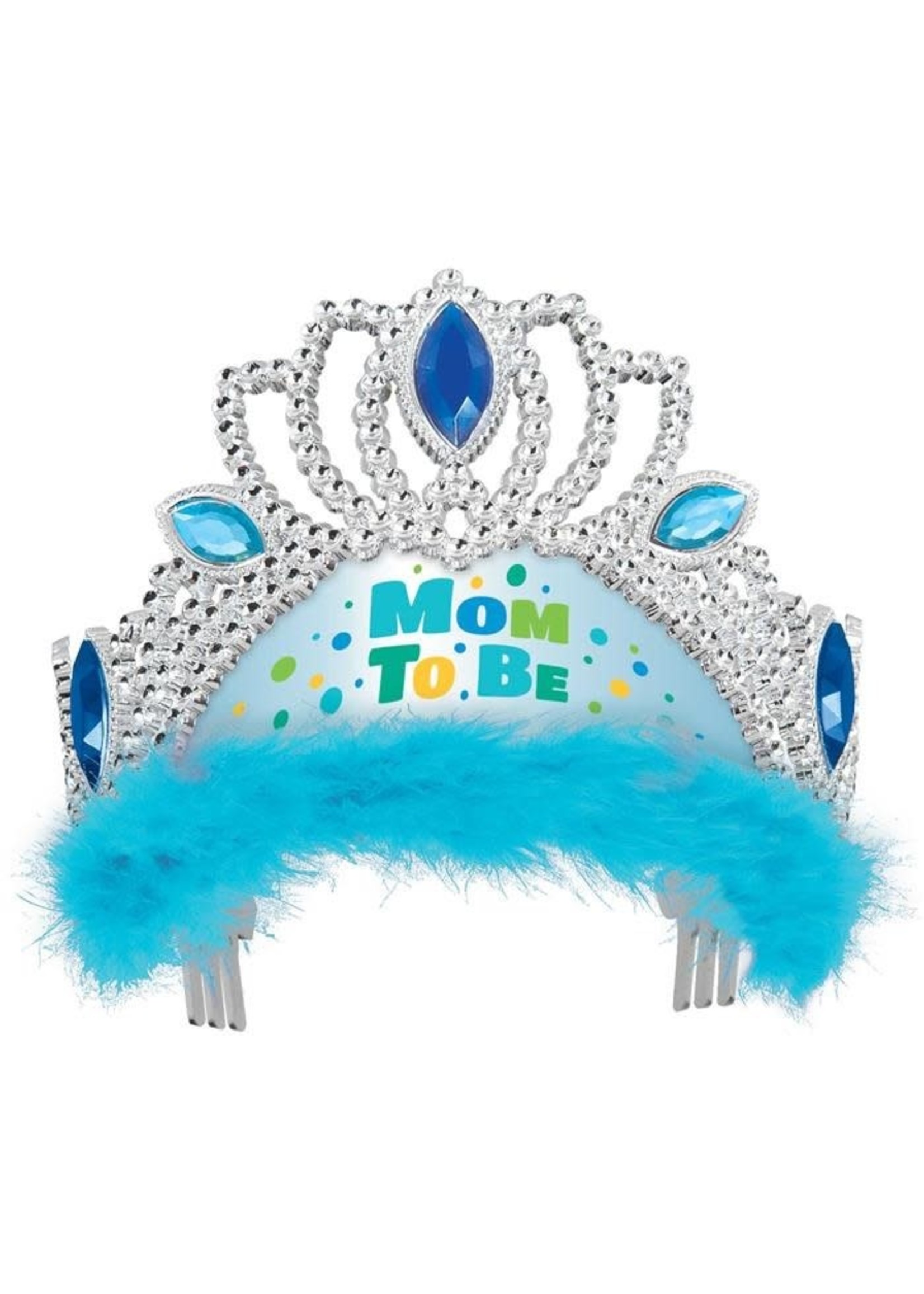 Feestkleding Breda Tiara Mom To Be blauw