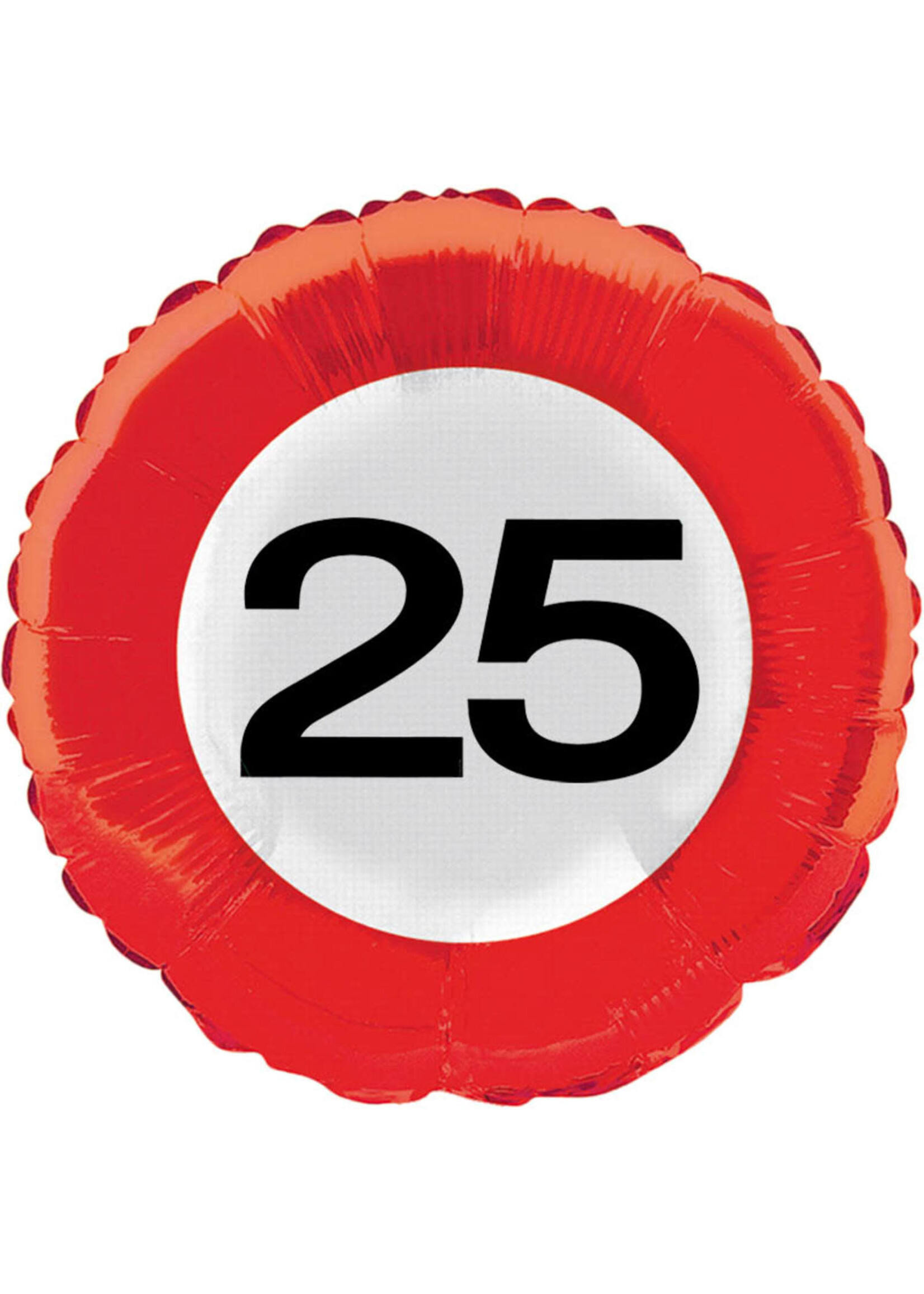 Feestkleding Breda Folie ballon 25