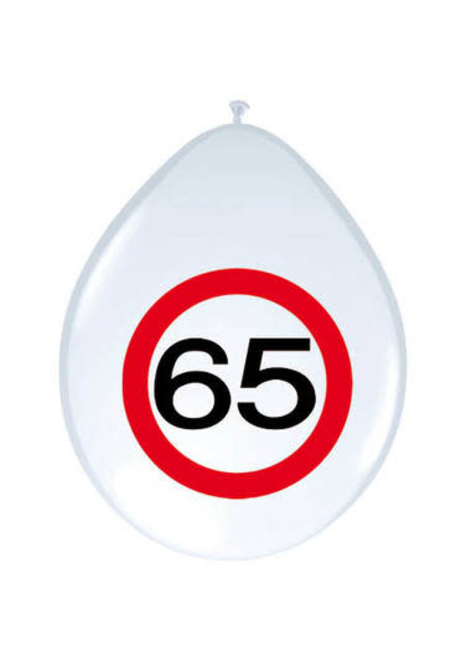 Folat Ballonnen verkeersbord 65