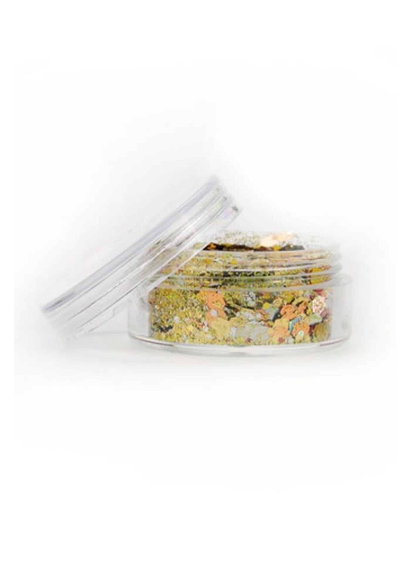 Superstar Chunky glitter 8 ml. Superstar champagne