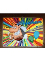 Wanddeco Abraham 60x40cm