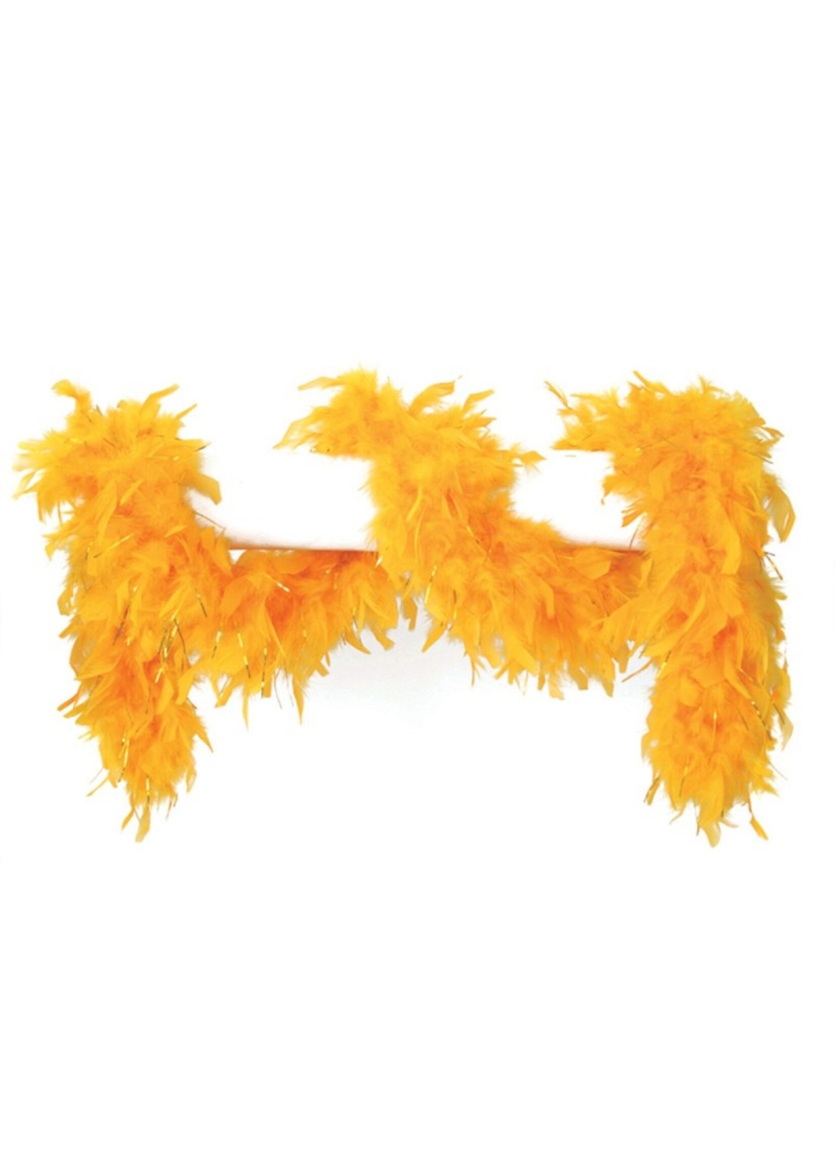 Wilbers & Wilbers Boa met lurex goud/goud 180cm lang