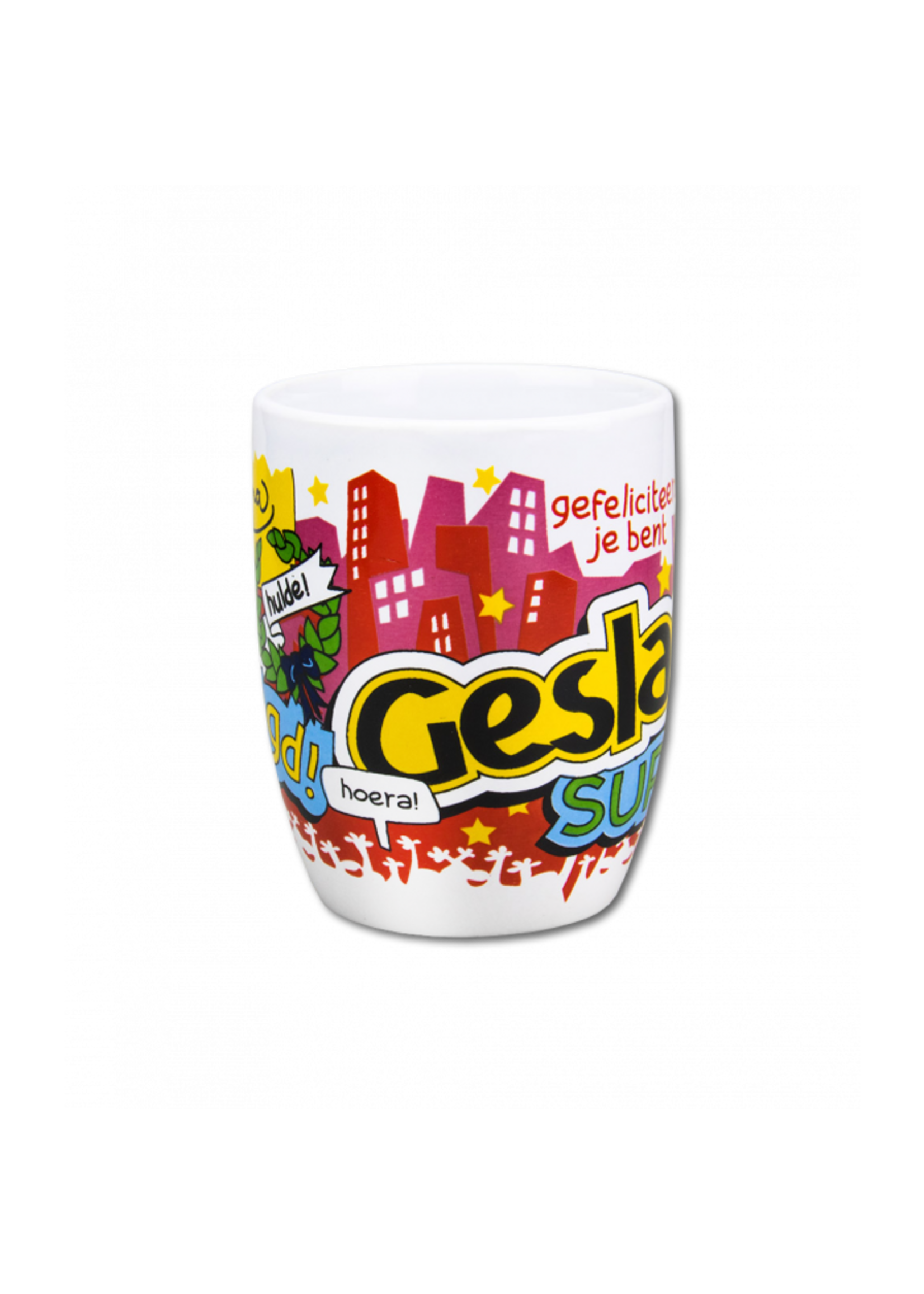 Feestkleding Breda Mok cartoon Geslaagd