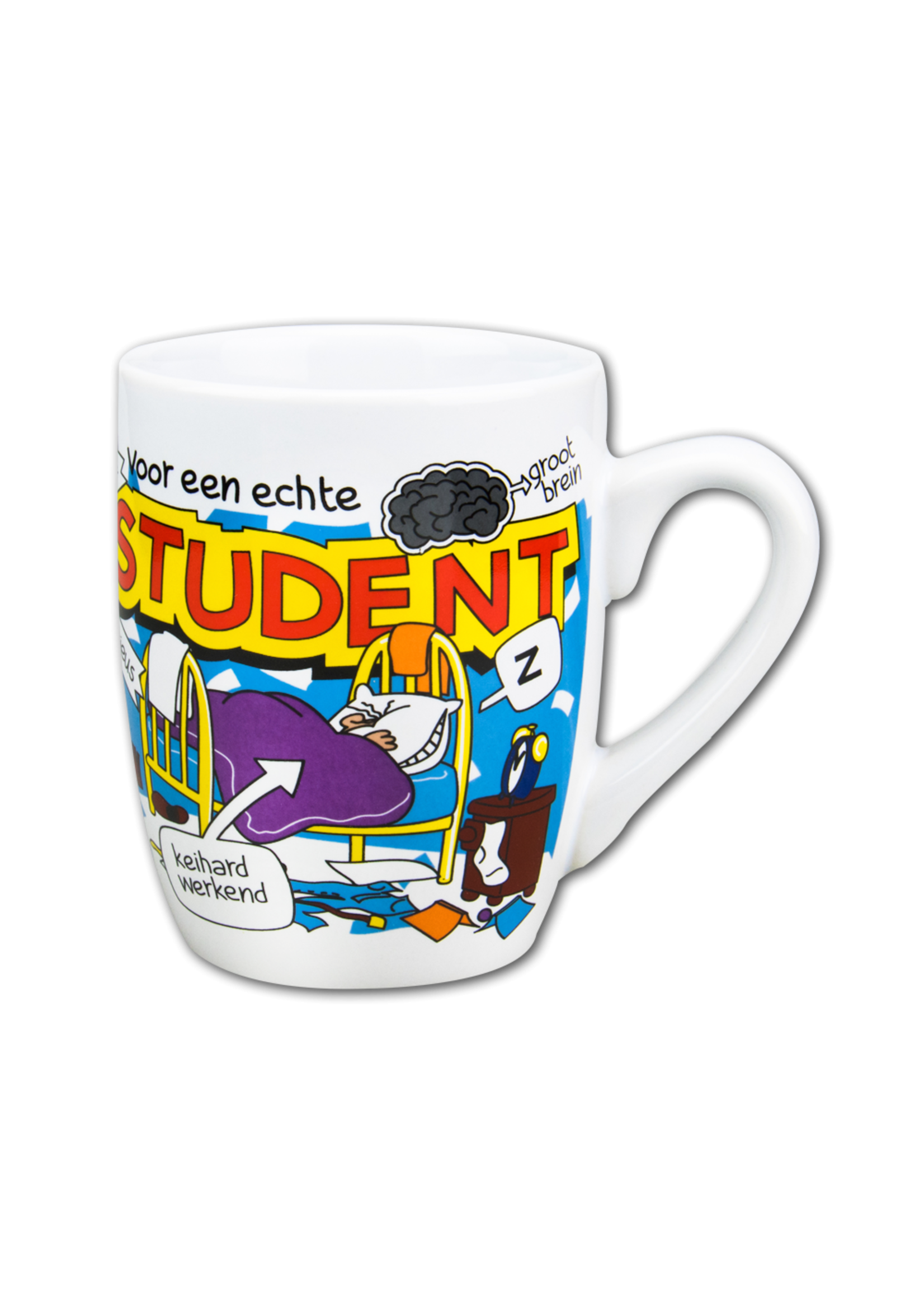 Feestkleding Breda Mok Student cartoon
