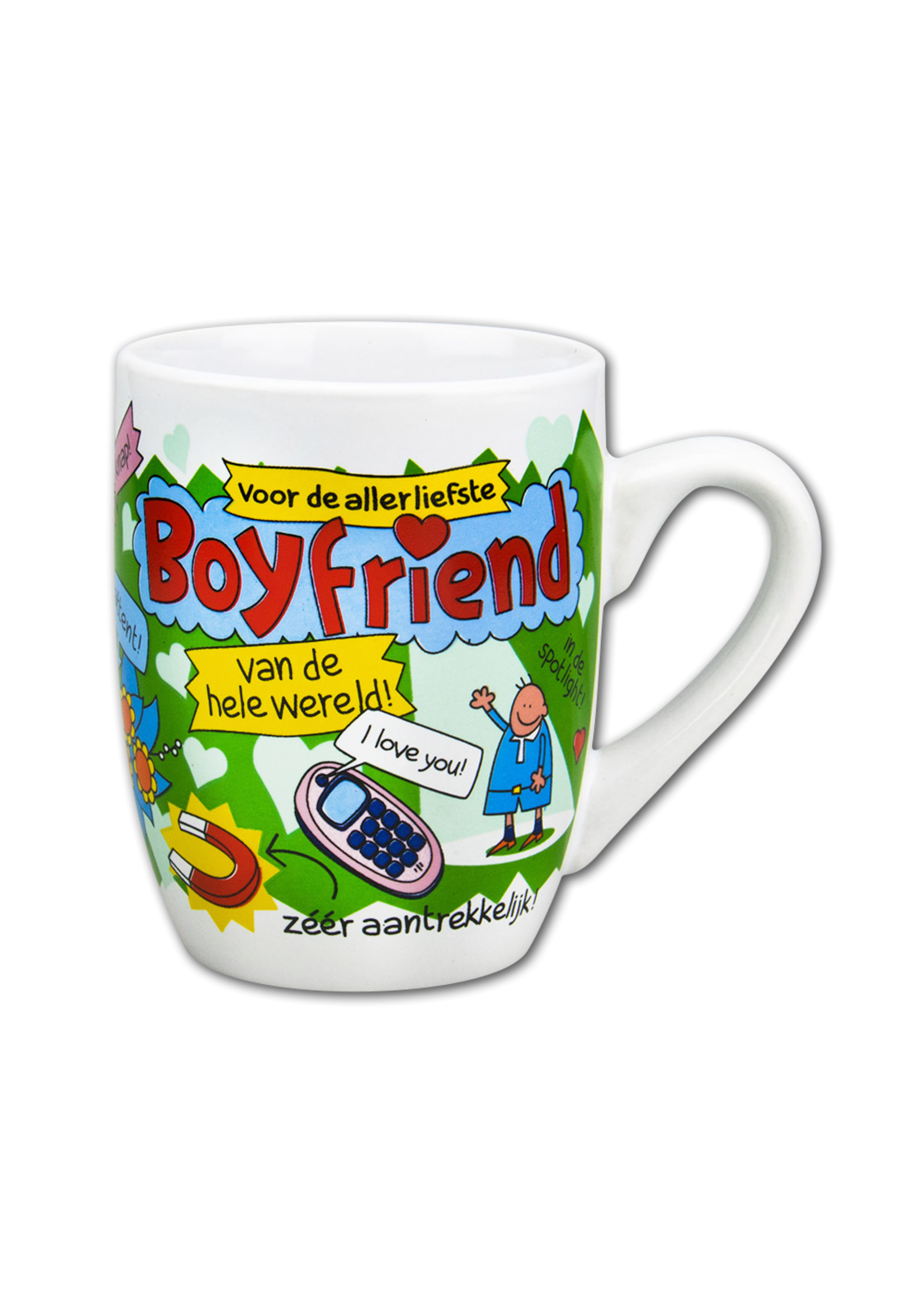 Feestkleding Breda Mok boyfriend cartoon