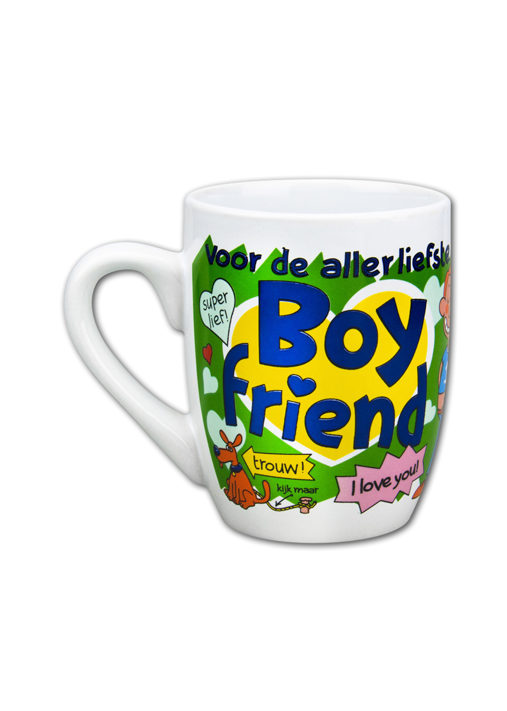 Feestkleding Breda Mok boyfriend cartoon