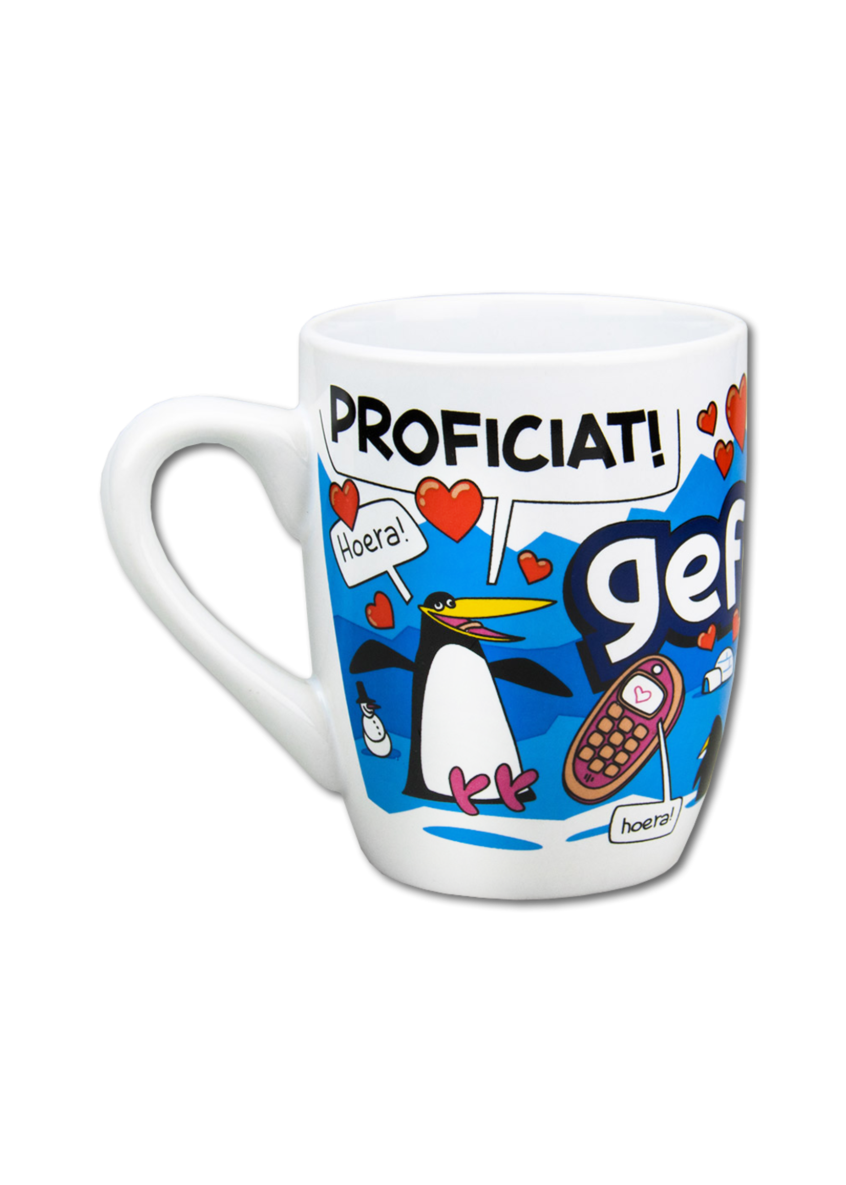 Feestkleding Breda Mok cartoon gefeliciteerd