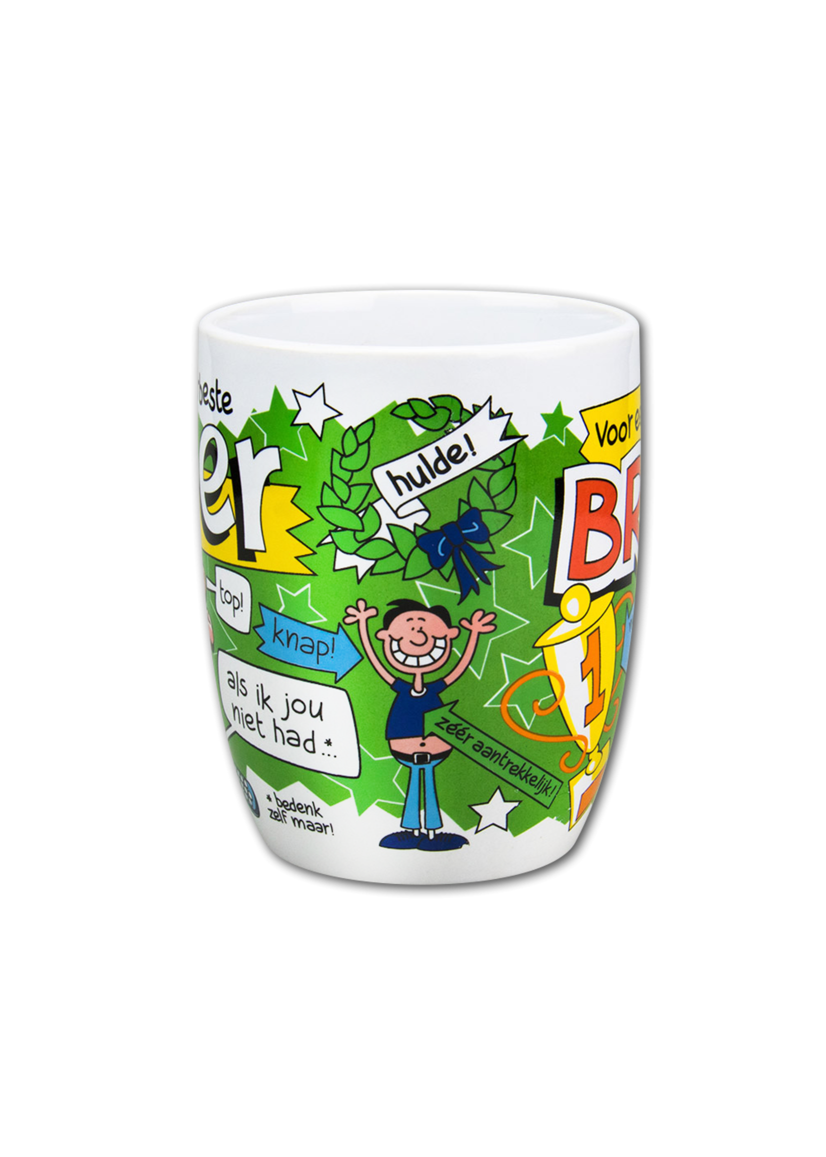 Feestkleding Breda Mok Broer cartoon