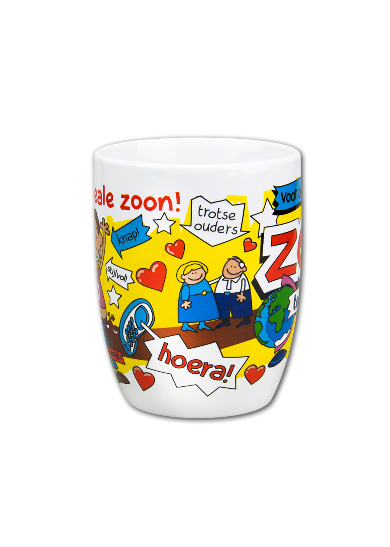 Feestkleding Breda Mok zoon cartoon