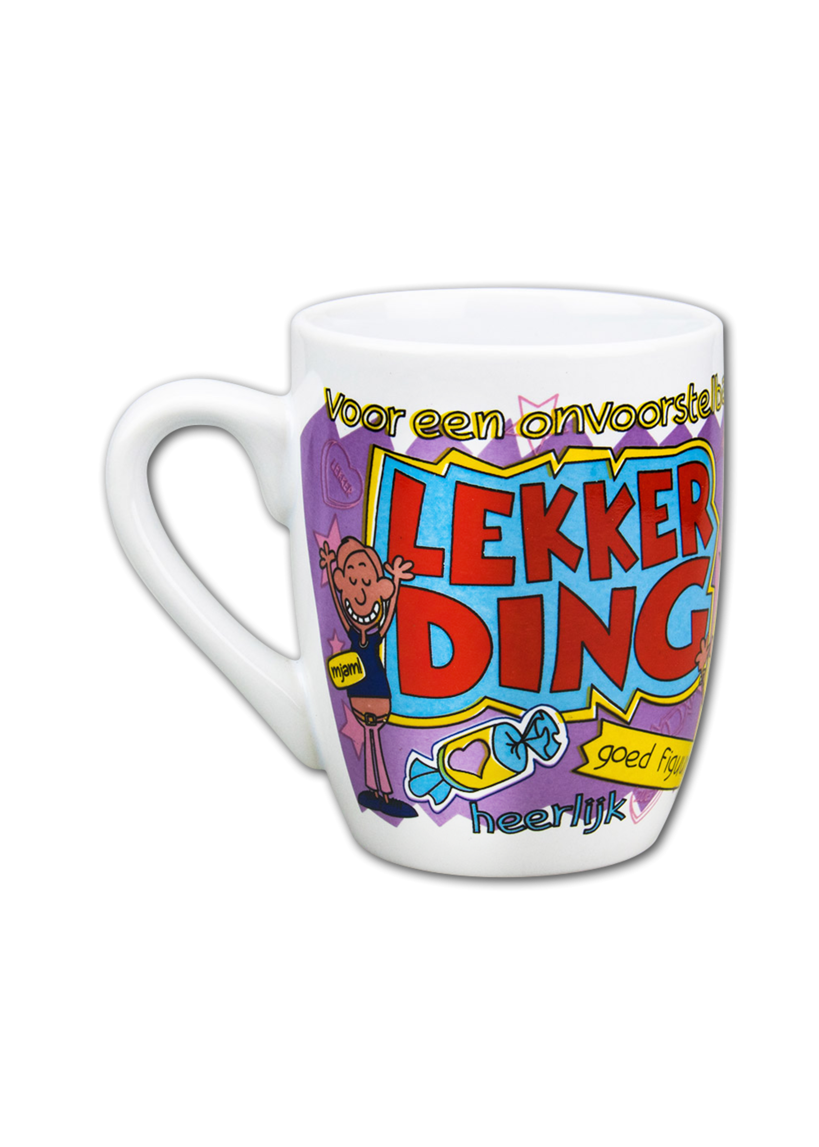 Feestkleding Breda Mok cartoon lekker ding