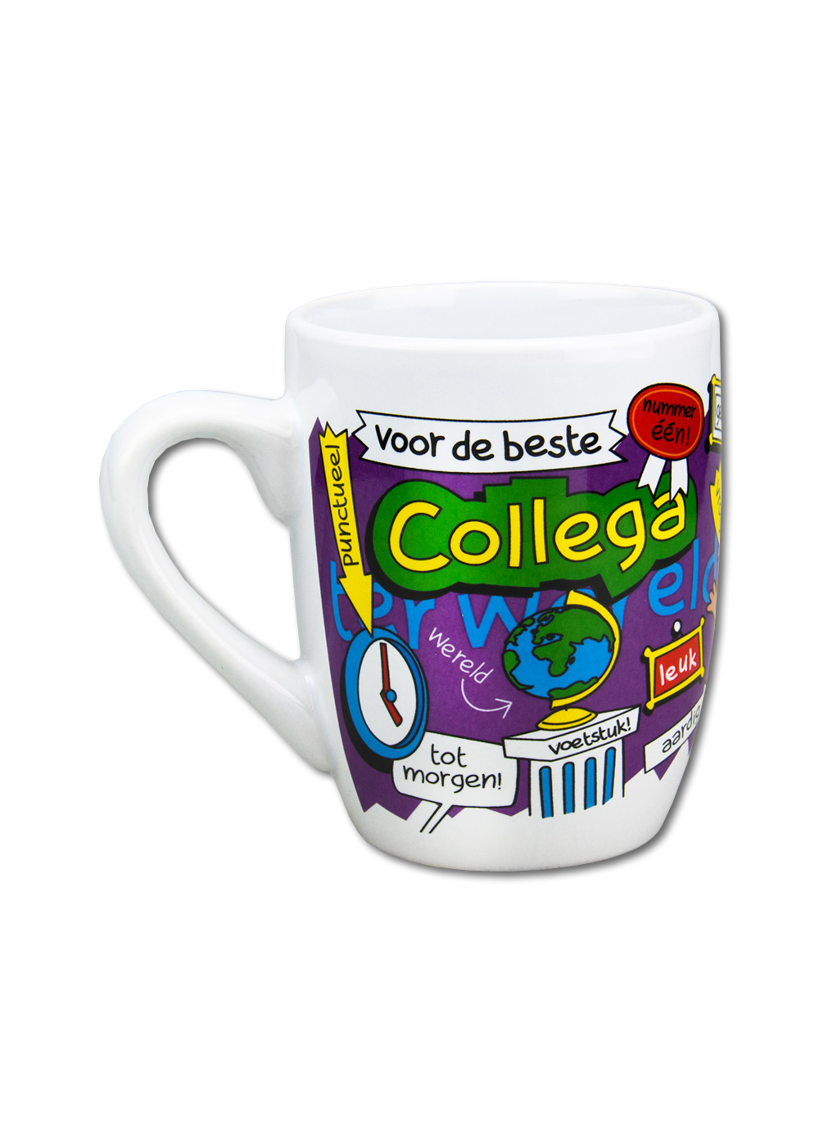 Feestkleding Breda Mok cartoon collega