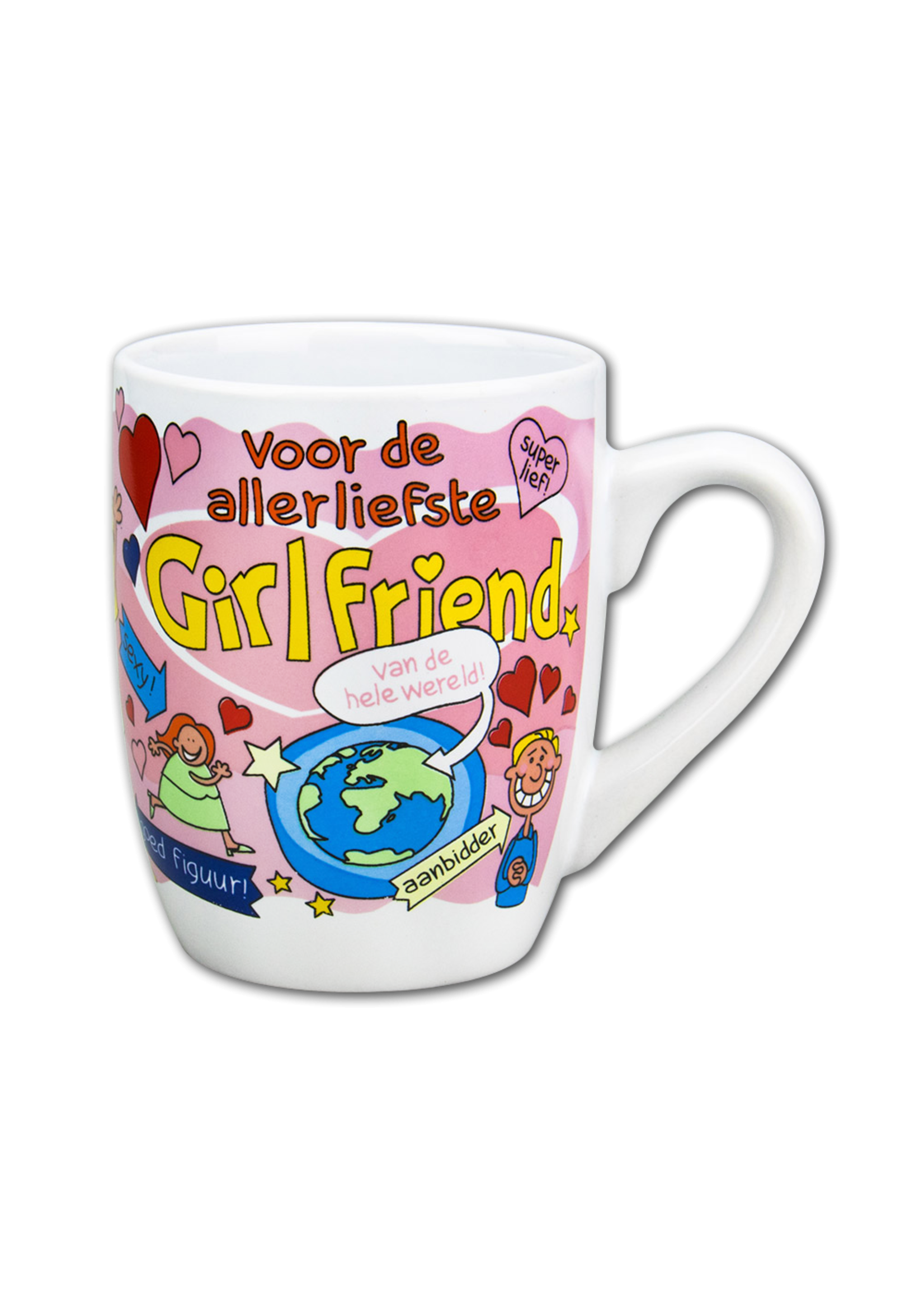 Feestkleding Breda Mok cartoon Girlfriend