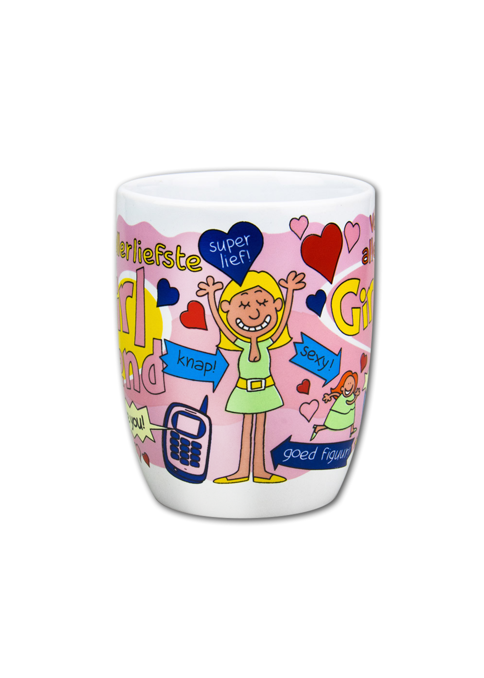 Feestkleding Breda Mok cartoon Girlfriend